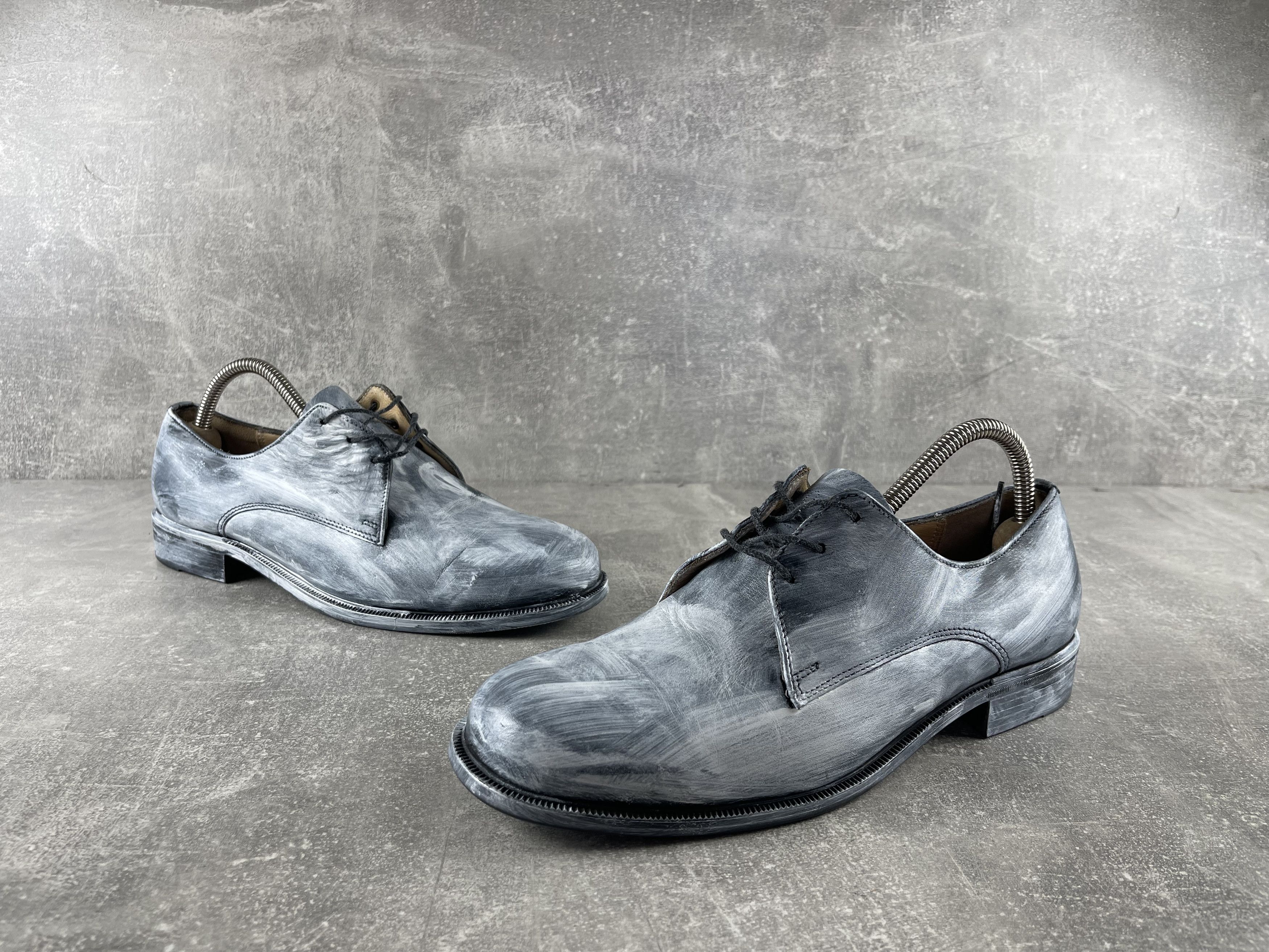 Other Avant garde painted maison margiela style leather boots Size US 9 / EU 42 - 3 Thumbnail