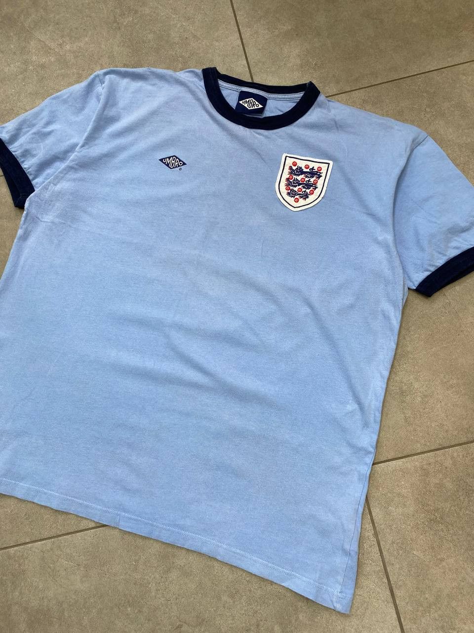 Umbro Umbro England National Team 90s Remake Jersey T-Shirt Size US XXL / EU 58 / 5 - 4 Thumbnail
