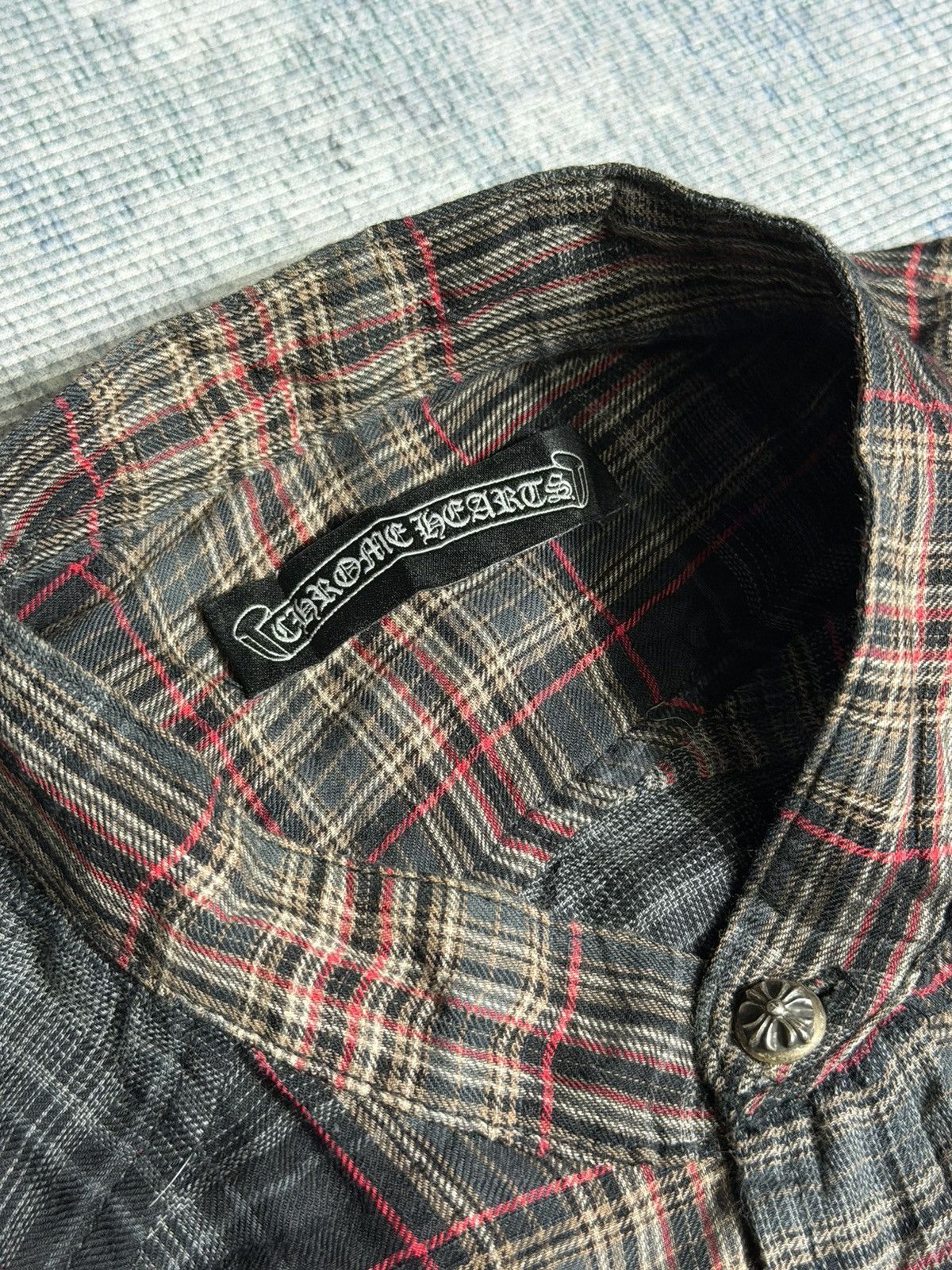 Chrome Hearts Chrome Hearts Easy Rider Flannel Shirt Size US S / EU 44-46 / 1 - 8 Thumbnail