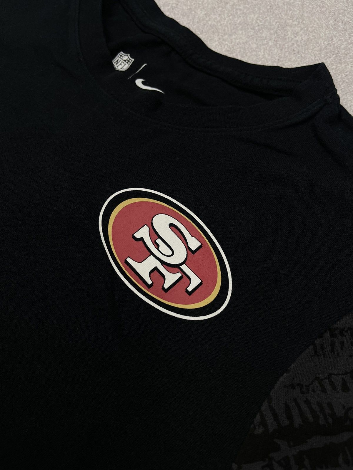 Nike Nike NFL SF San Francisco Black Longsleeve Soccer Jersey Size US S / EU 44-46 / 1 - 5 Thumbnail
