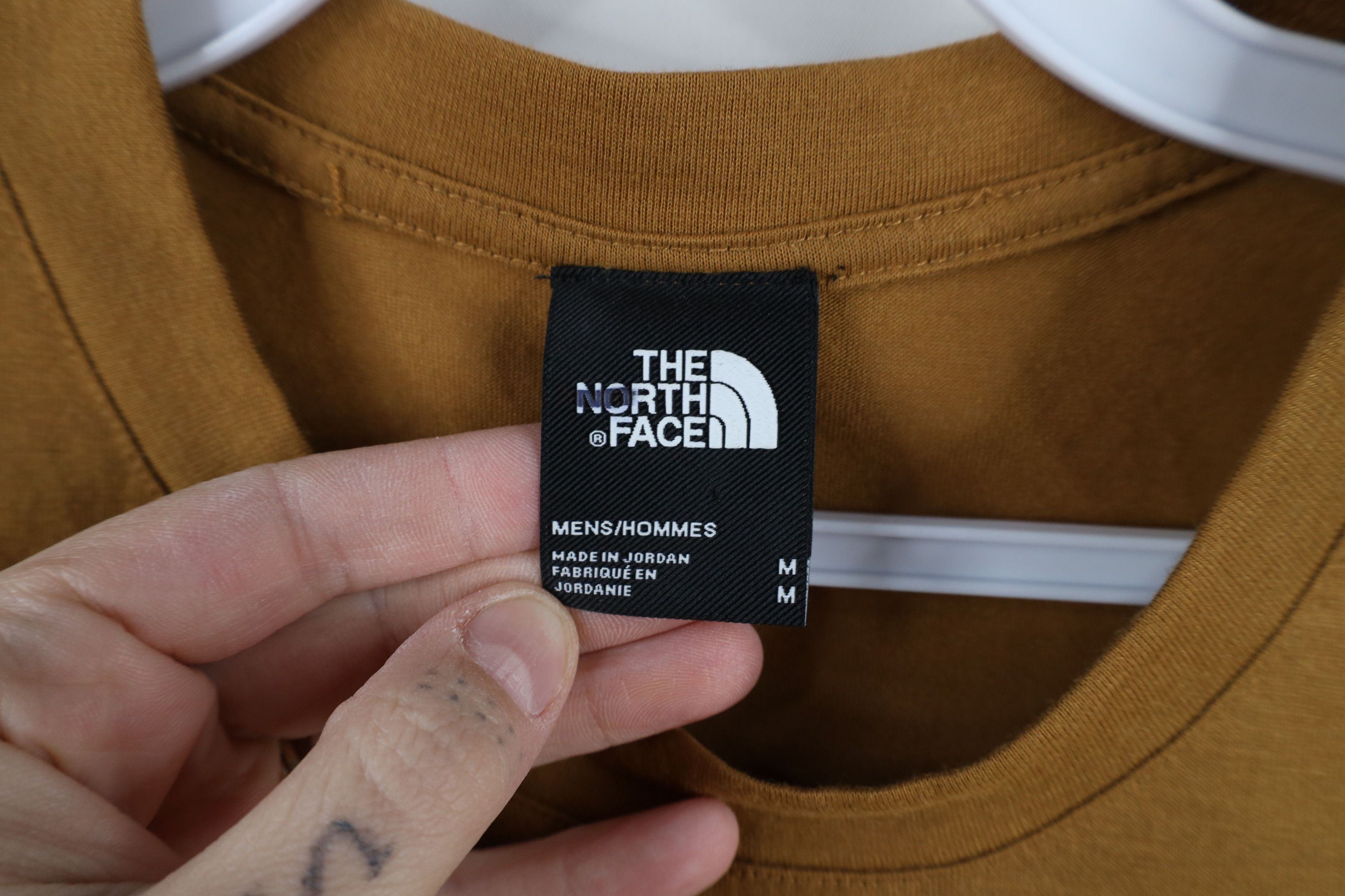 The North Face × Vintage The North Face Knit Short Sleeve T-Shirt Brown Polyester Size US M / EU 48-50 / 2 - 6 Thumbnail