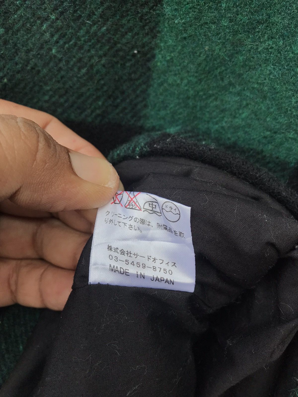 Japanese Brand Eye Know Women Checked Tartan Wool Jacket Size S / US 4 / IT 40 - 6 Thumbnail