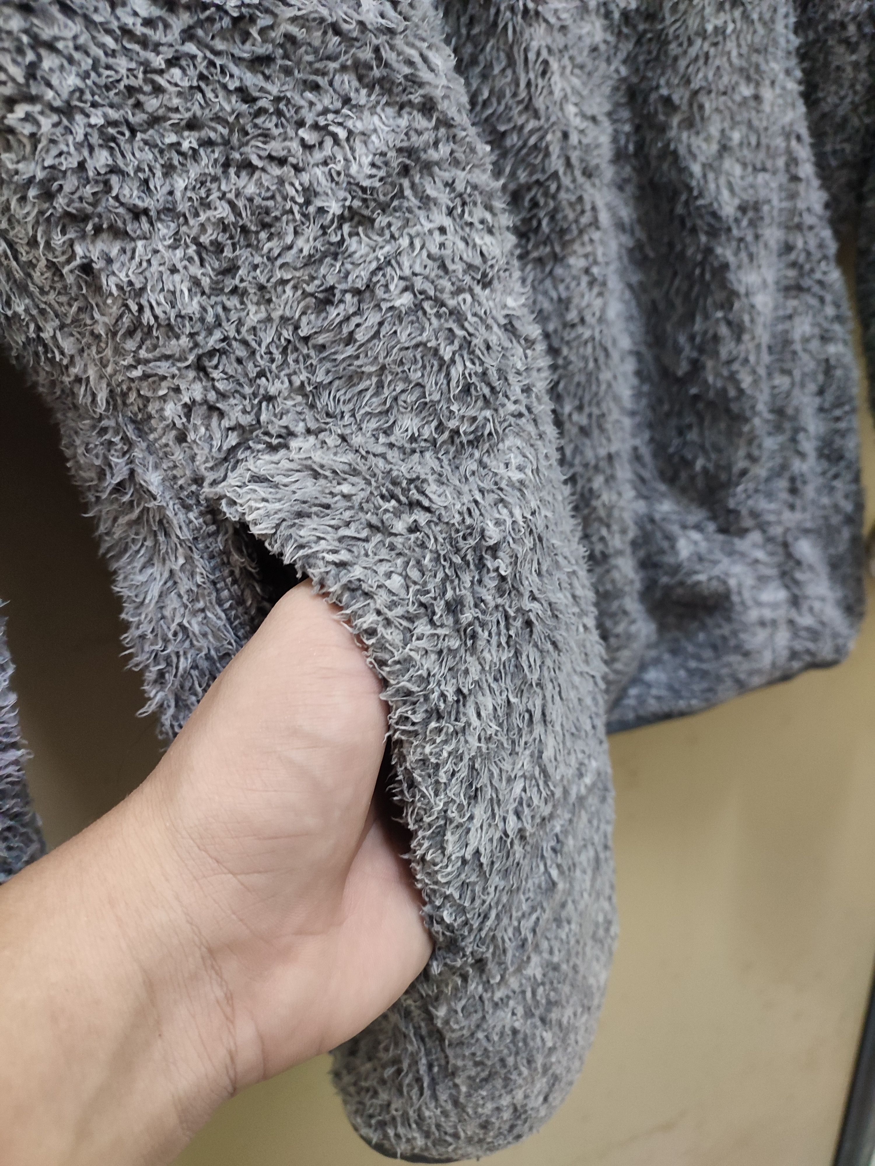 Uniqlo 💥Rare Uniqlo Grey Fleece Zip Up Jackets Size US S / EU 44-46 / 1 - 8 Thumbnail
