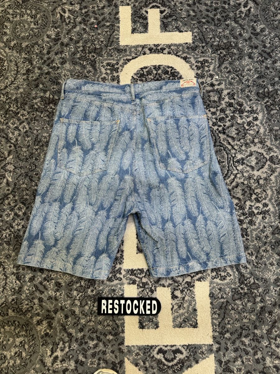 Kapital Kapital Denim Magpie Feather Jorts Size 36 Size US 36 / EU 52 - 2 Thumbnail