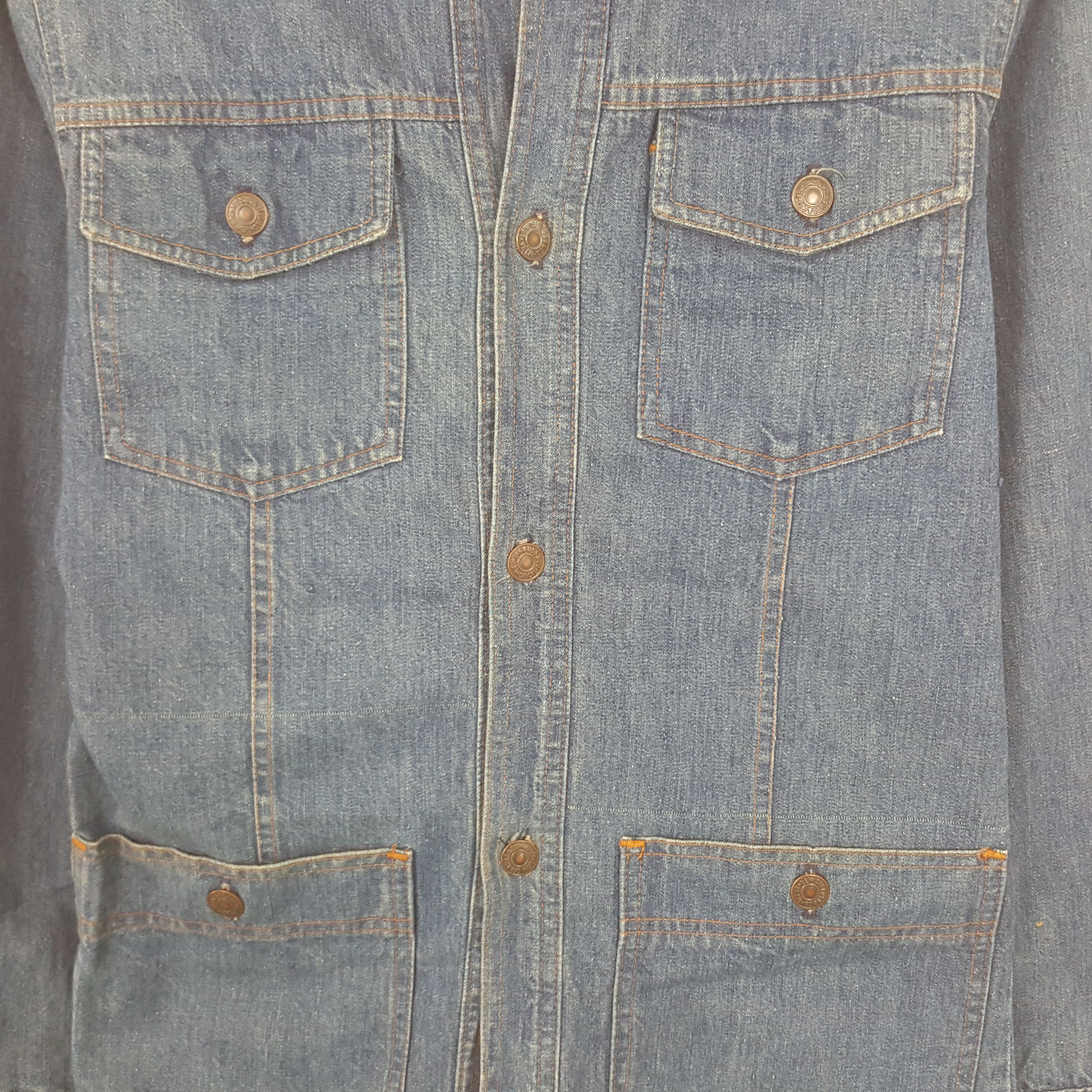 Levi's Vintage Clothing Vintage Levi's USA Denim Button Up Shirt Size US S / EU 44-46 / 1 - 2 Thumbnail