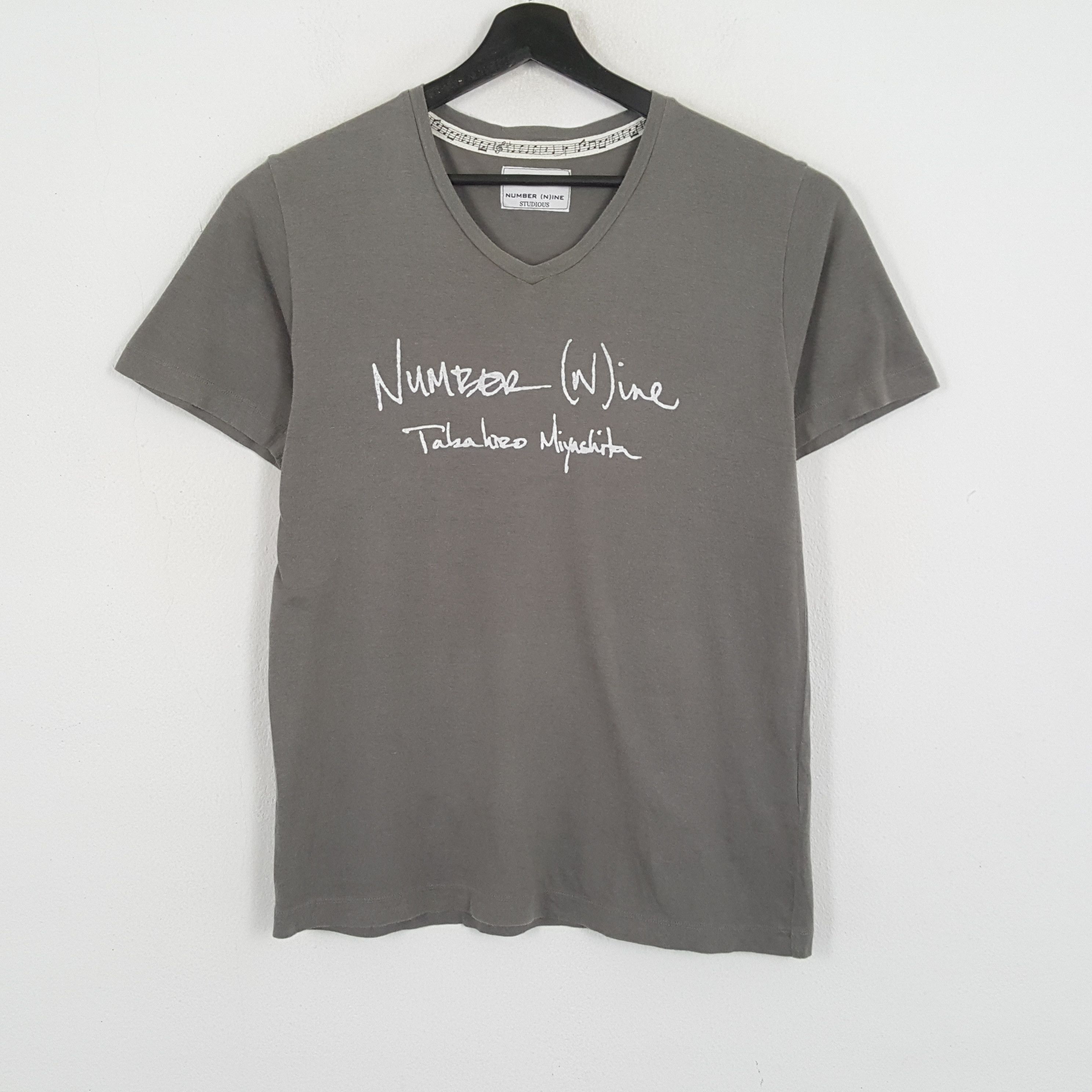 Number (N)ine NUMBER (N)INE Japanese Brand Custom Art Tshirt Size US M / EU 48-50 / 2 - 1 Thumbnail