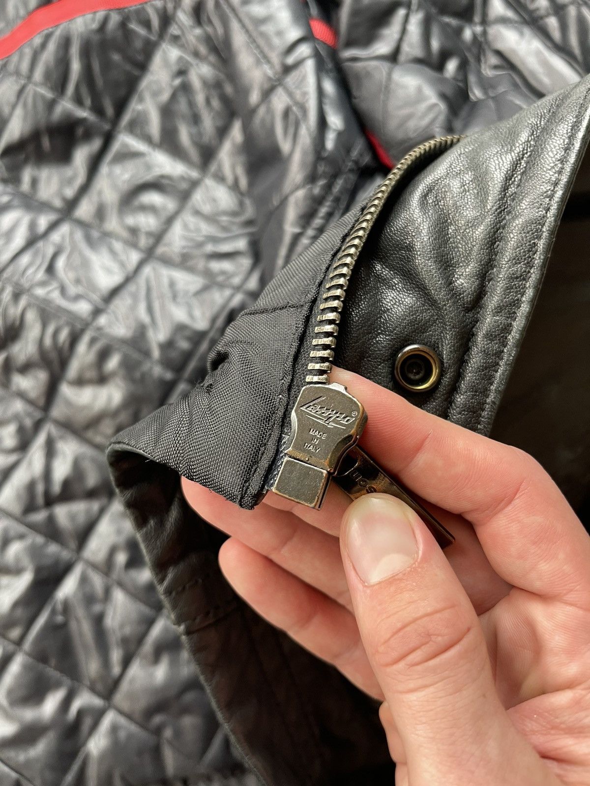 Genuine Leather × Strellson Strellson Leather Zip Biker Goal Nappa Taylor Swiss Jacket Size US S / EU 44-46 / 1 - 16 Thumbnail