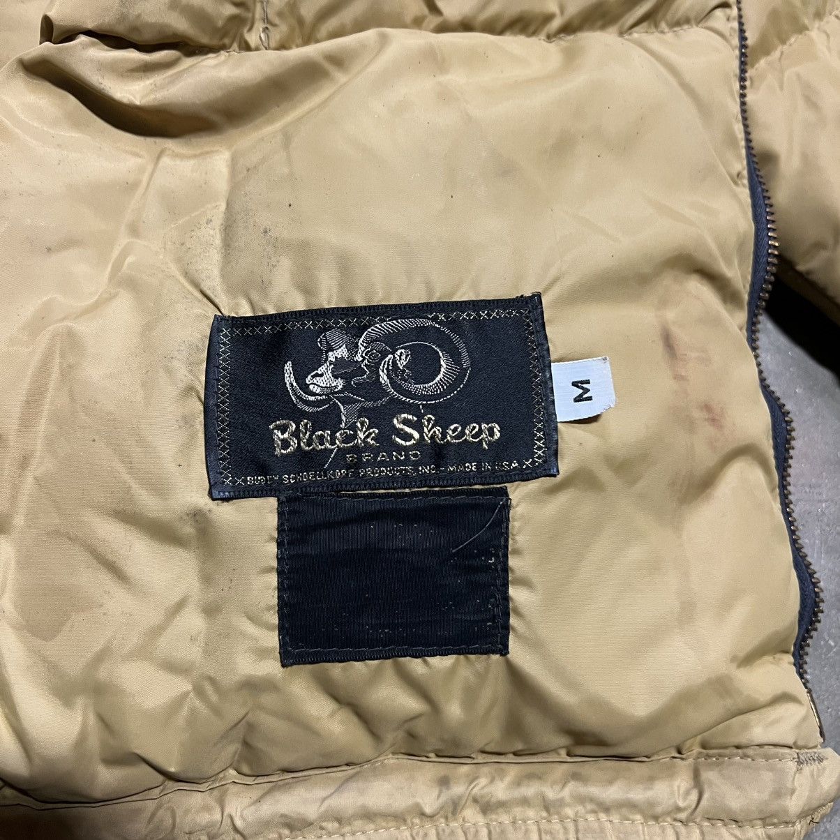 Black Sheep Vintage Black Sheep Puffer Jacket Down Quilted Talon Zip 70s Size US M / EU 48-50 / 2 - 10 Thumbnail