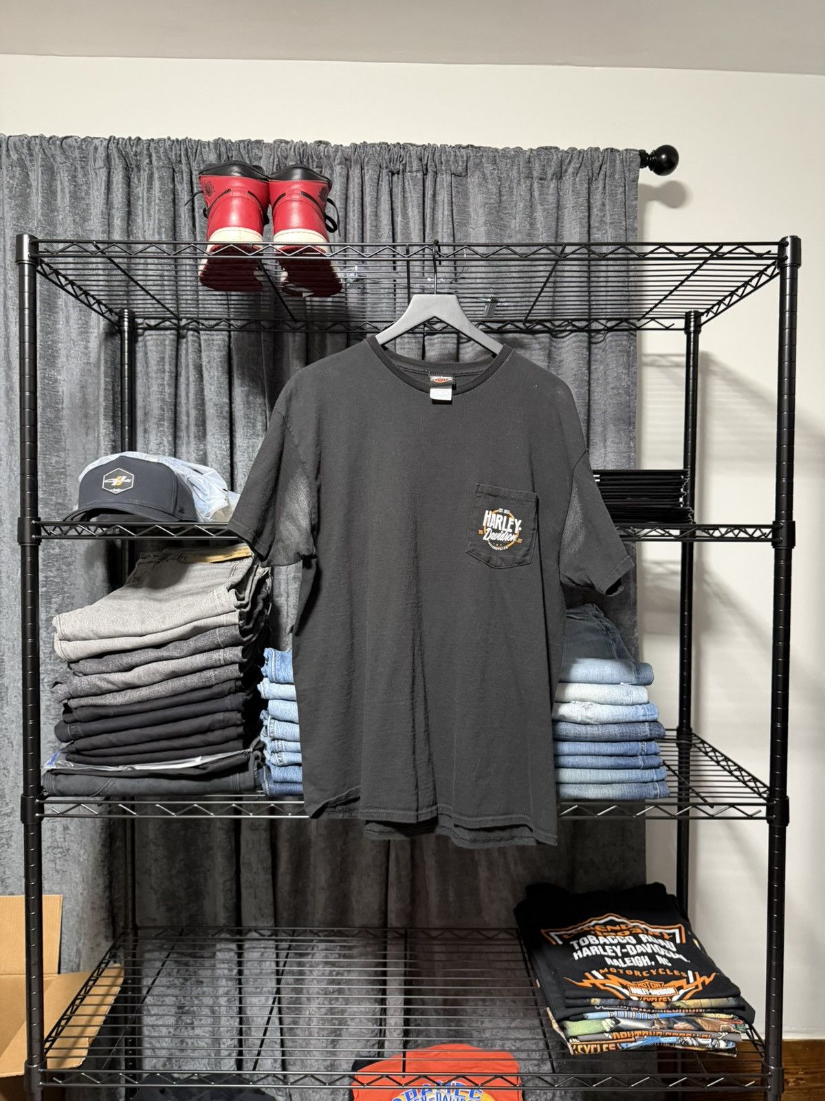 Harley Davidson Black Bear Harley Davidson Wytheville Virginia Men’s XL Tee Size US XL / EU 56 / 4 - 2 Thumbnail