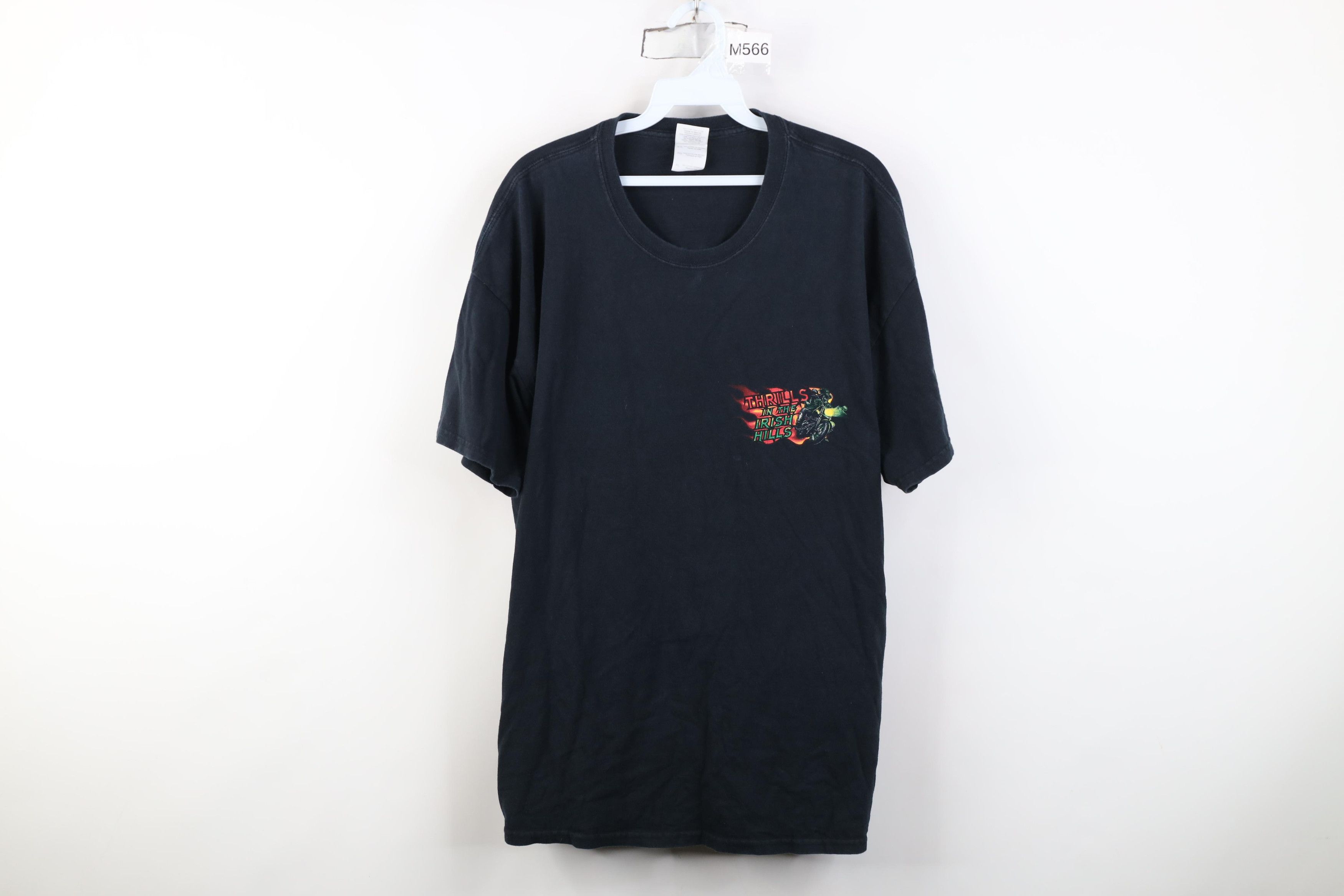 Vintage Vintage Y2K Streetwear Hills Bike Fest Skeleton T-Shirt Size US XL / EU 56 / 4 - 1 Thumbnail