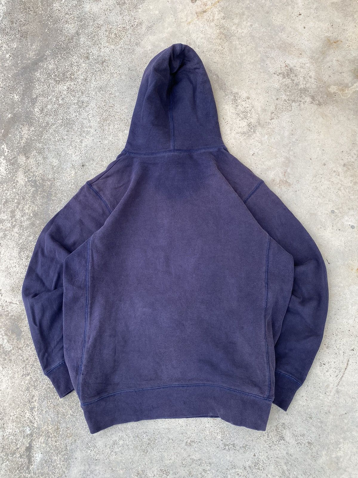 Japanese Brand × Xlarge Sun Faded Vintage Y2K Xlarge University Pull Over Hoodie Size US XL / EU 56 / 4 - 3 Thumbnail