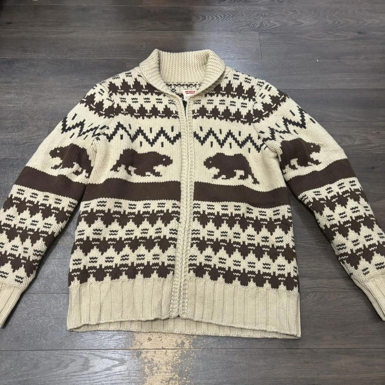 Levi's vintage Levi’s cowichan sweatshirt 00s L Size US L / EU 52-54 / 3 - 4 Thumbnail
