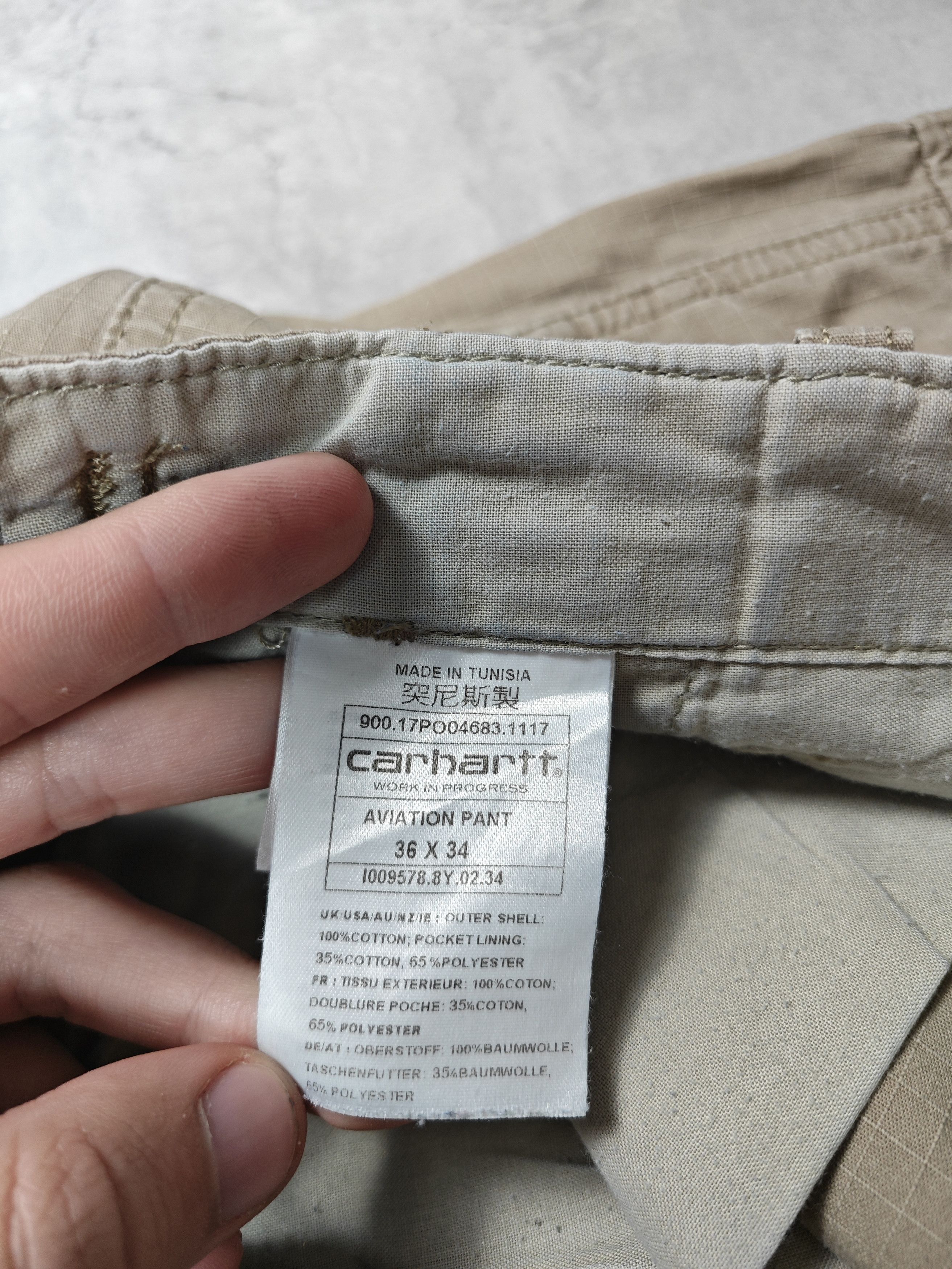 Carhartt Wip Carhartt Cargo Pants Size US 36 / EU 52 - 11 Thumbnail