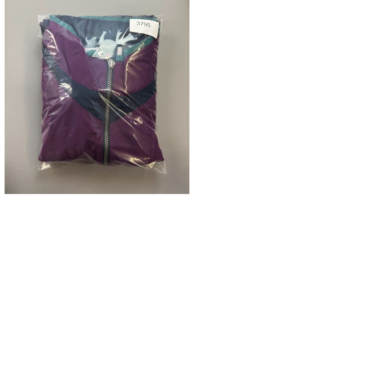 Le Coq Sportif VINTAGE Le Coq Sportif Jacket Mens Large Purple Full Zip Lined Outdoor Active Size US L / EU 52-54 / 3 - 10 Thumbnail