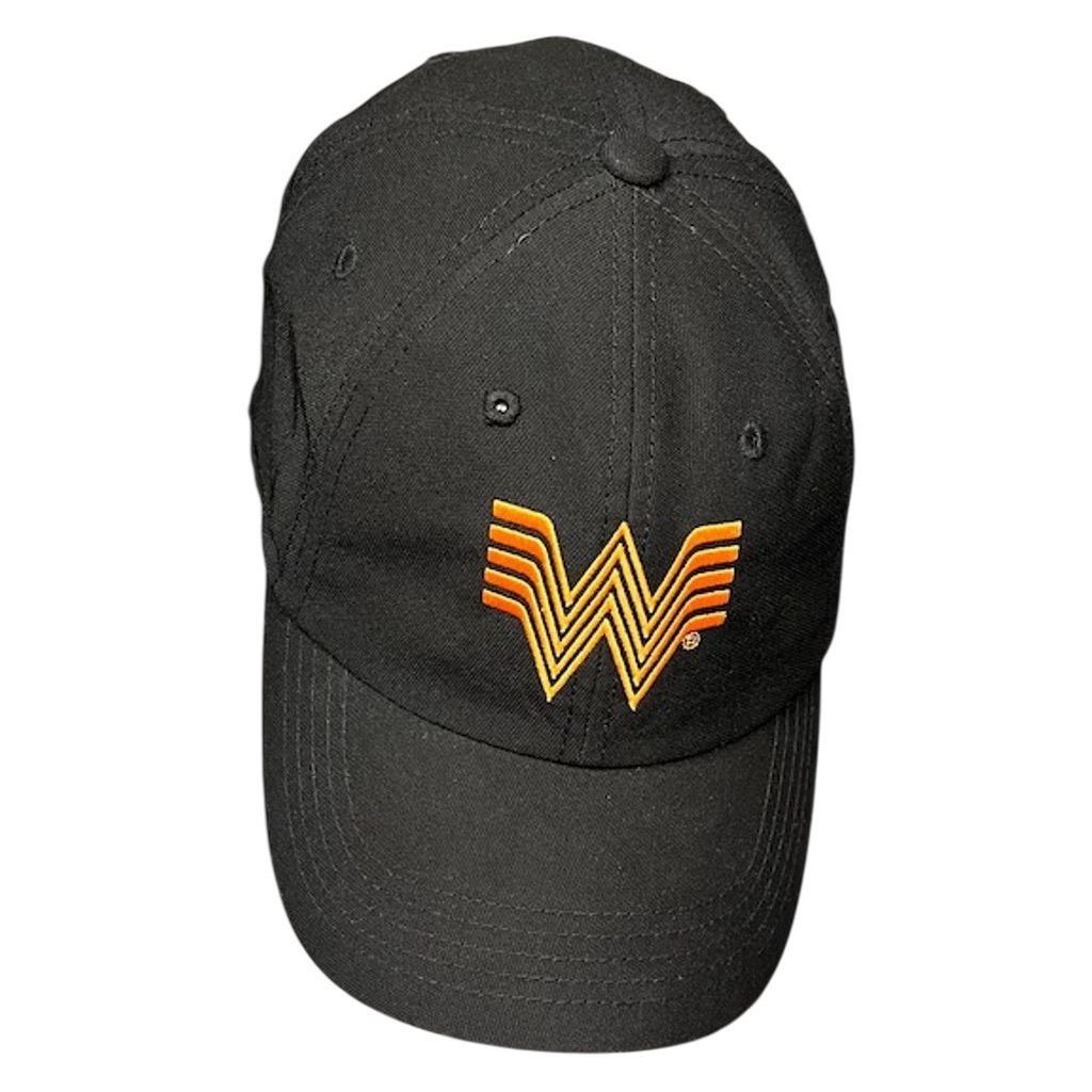 Hat Club Whataburger Uniform Cap Black Adjustable Strap Back Hat Size ONE SIZE - 2 Thumbnail