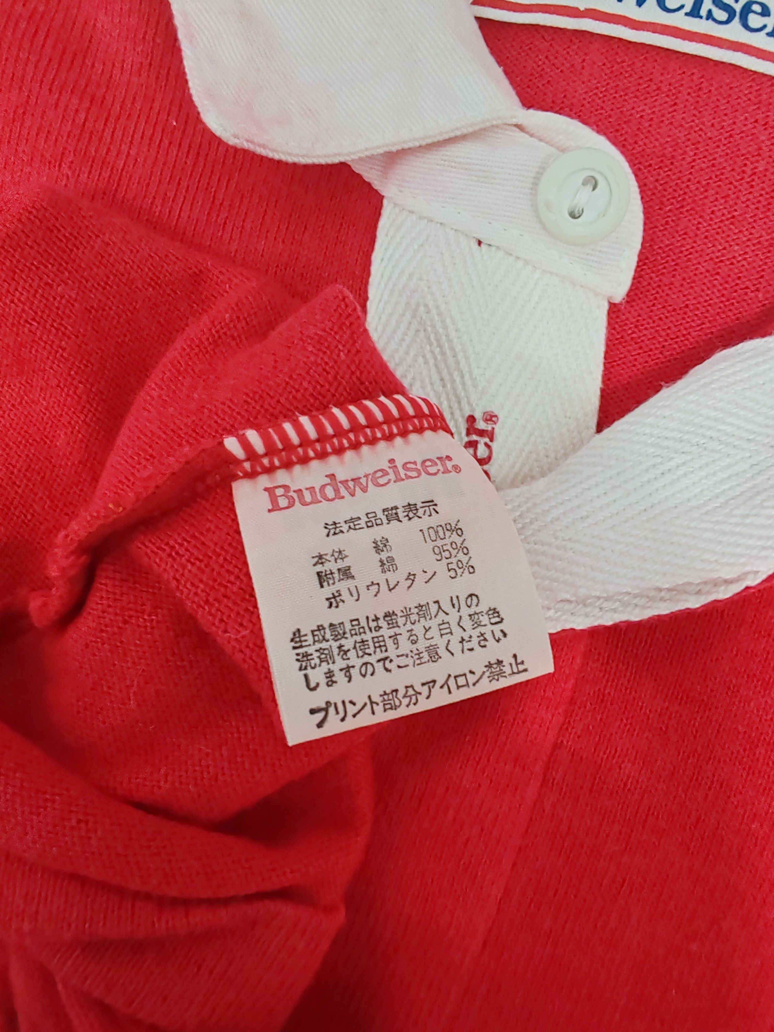 Budweiser Vintage Budweiser Rugby Polo Long Sleeve Canterbury Rare Size US M / EU 48-50 / 2 - 5 Thumbnail