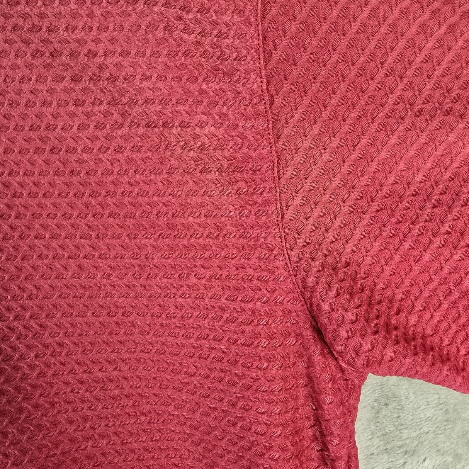 Tiger Woods Tiger Woods Textured Polo Shirt Mens Large Pink Golf Size US L / EU 52-54 / 3 - 11 Thumbnail