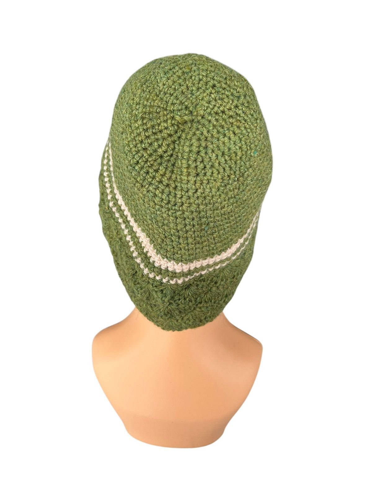 Japanese Brand × Kapital × Vintage Crochet Knitted Handmade Big Beanie Hats Size ONE SIZE - 4 Thumbnail