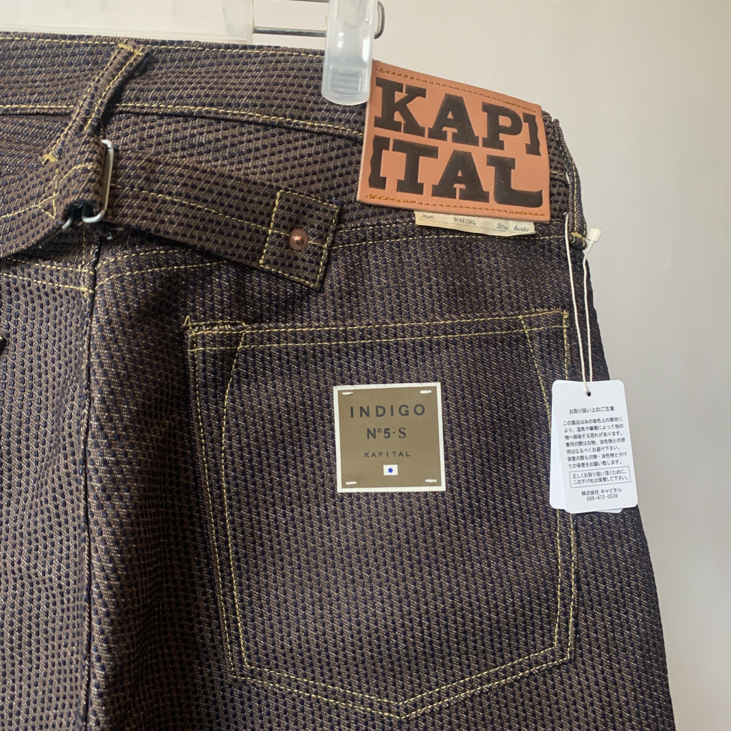 Kapital Kapital century denim monkey cisco 5p jeans Size US 36 / EU 52 - 3 Thumbnail