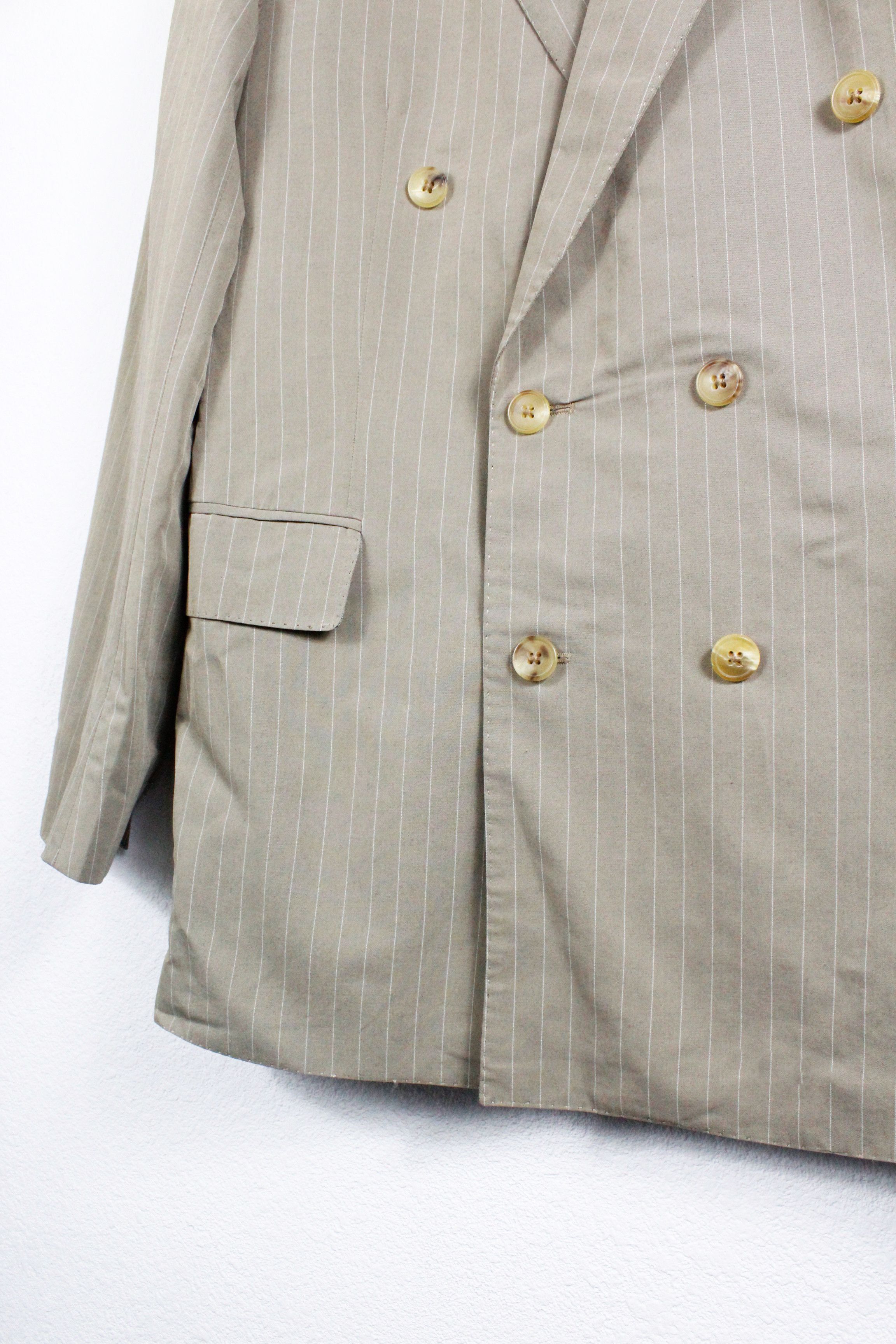 Dries Van Noten Dries Van Noten Striped Double Breasted Blazer Jacket Size US M / EU 48-50 / 2 - 4 Thumbnail