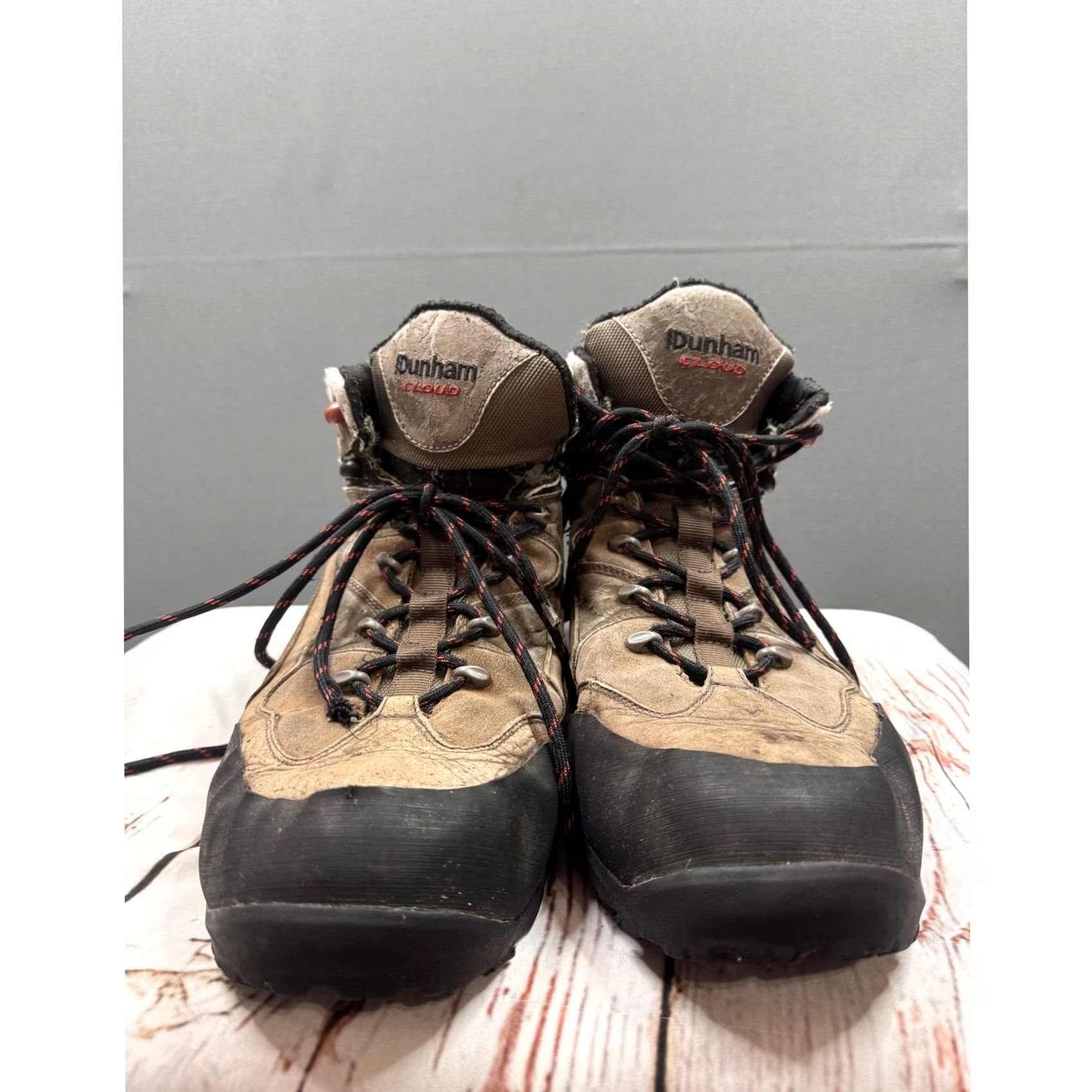 Vintage Dunham Cloud Mens Brown Waterproof Hiking Boot Size 13 B Distressed Size US 13 / EU 46 - 4 Thumbnail