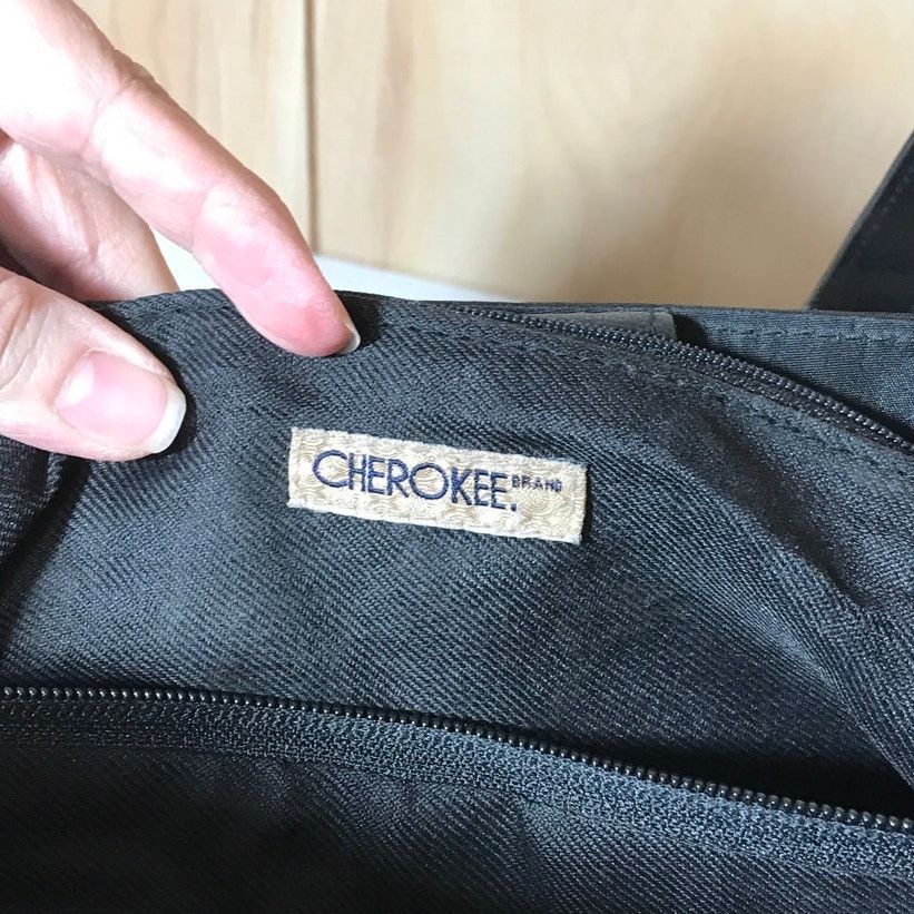 Cherokee Cherokee Vintage Black Large Shoulder Bag Size ONE SIZE - 5 Thumbnail