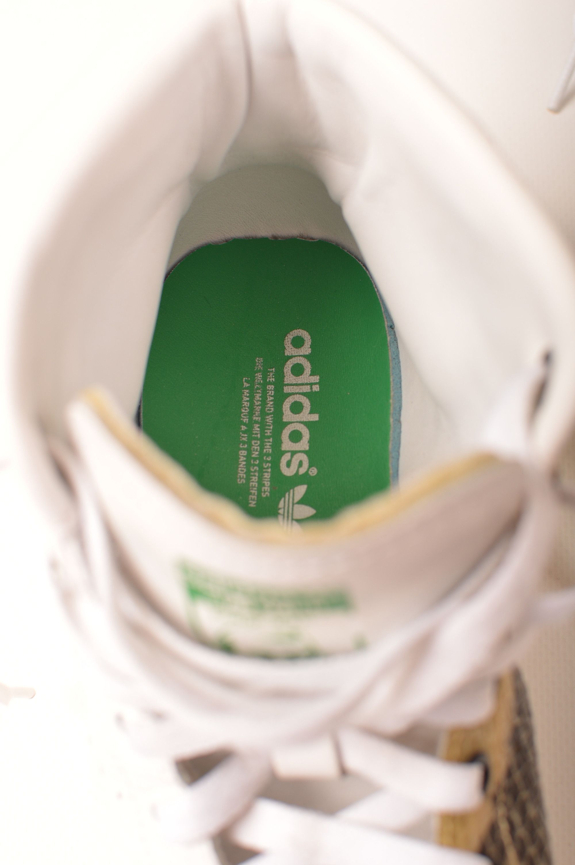Adidas Adidas Stan Smith Mid Snakeskin Sneakers Size US 5.5 / EU 38 - 8 Thumbnail