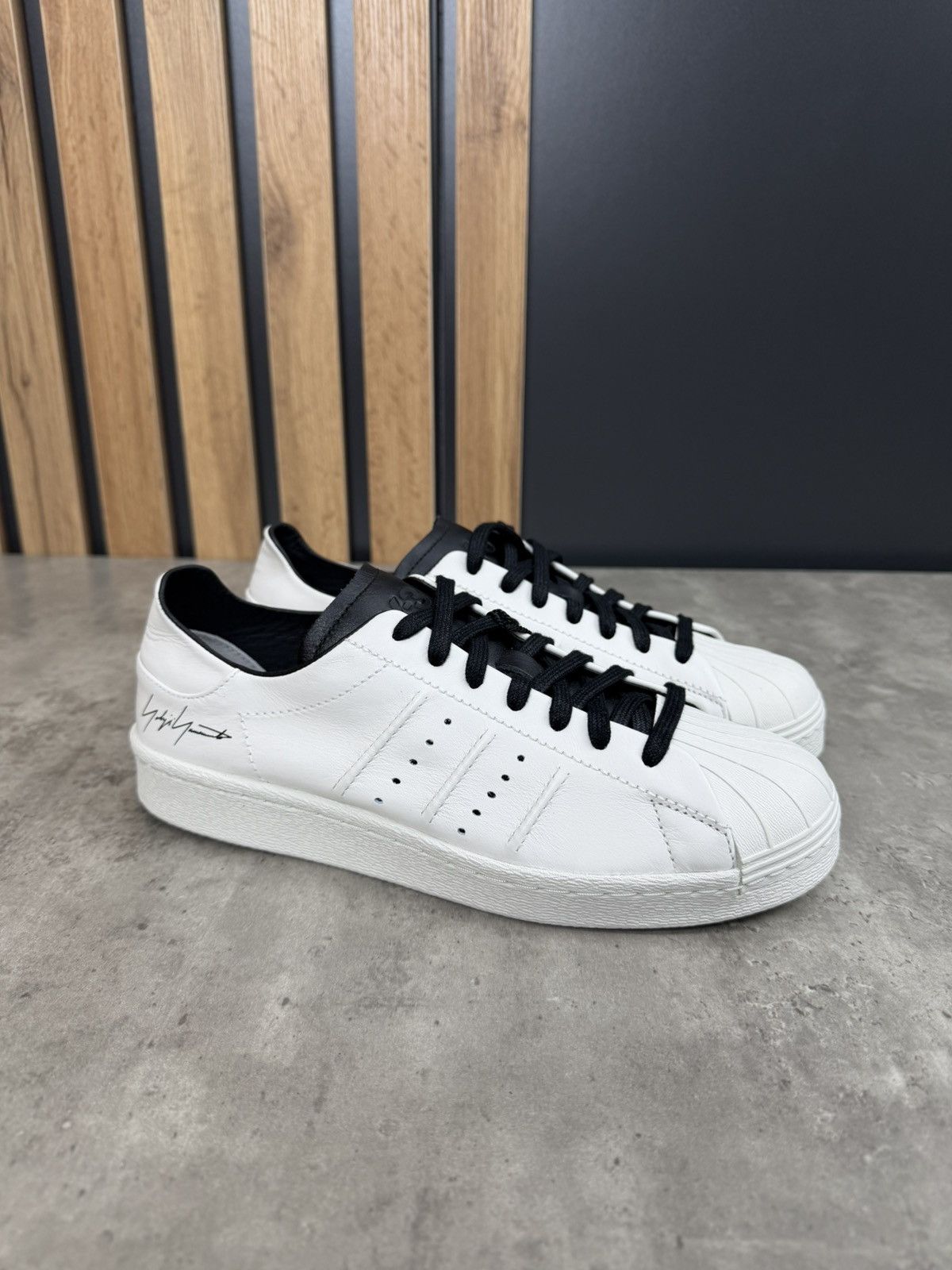 Y-3 Adidas Y-3 Superstar White Sneakers Size US 6.5 Size US 6.5 / EU 39-40 - 6 Thumbnail