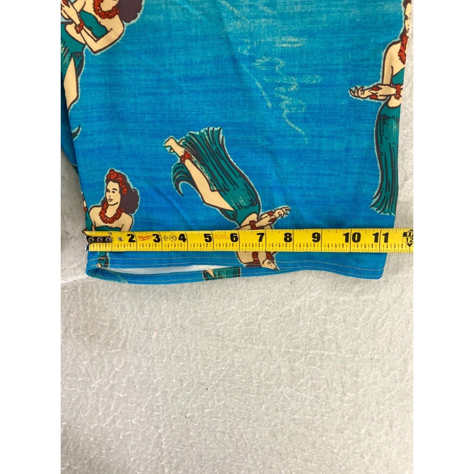 Hang Ten VINTAGE Hang Ten Board Shorts Mens 34 Orange Blue Hawaiian Hula Girl Aloha Beach Surfing Size US 34 / EU 50 - 5 Thumbnail