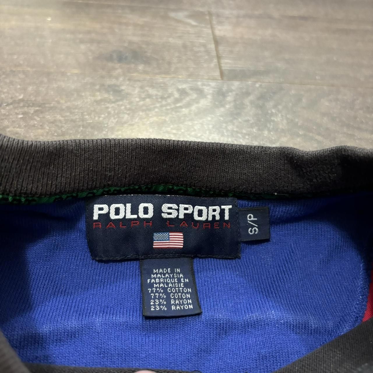 Designer vintage Ralph Lauren polo sport long sleeve shirt 90s Size US S / EU 44-46 / 1 - 7 Thumbnail