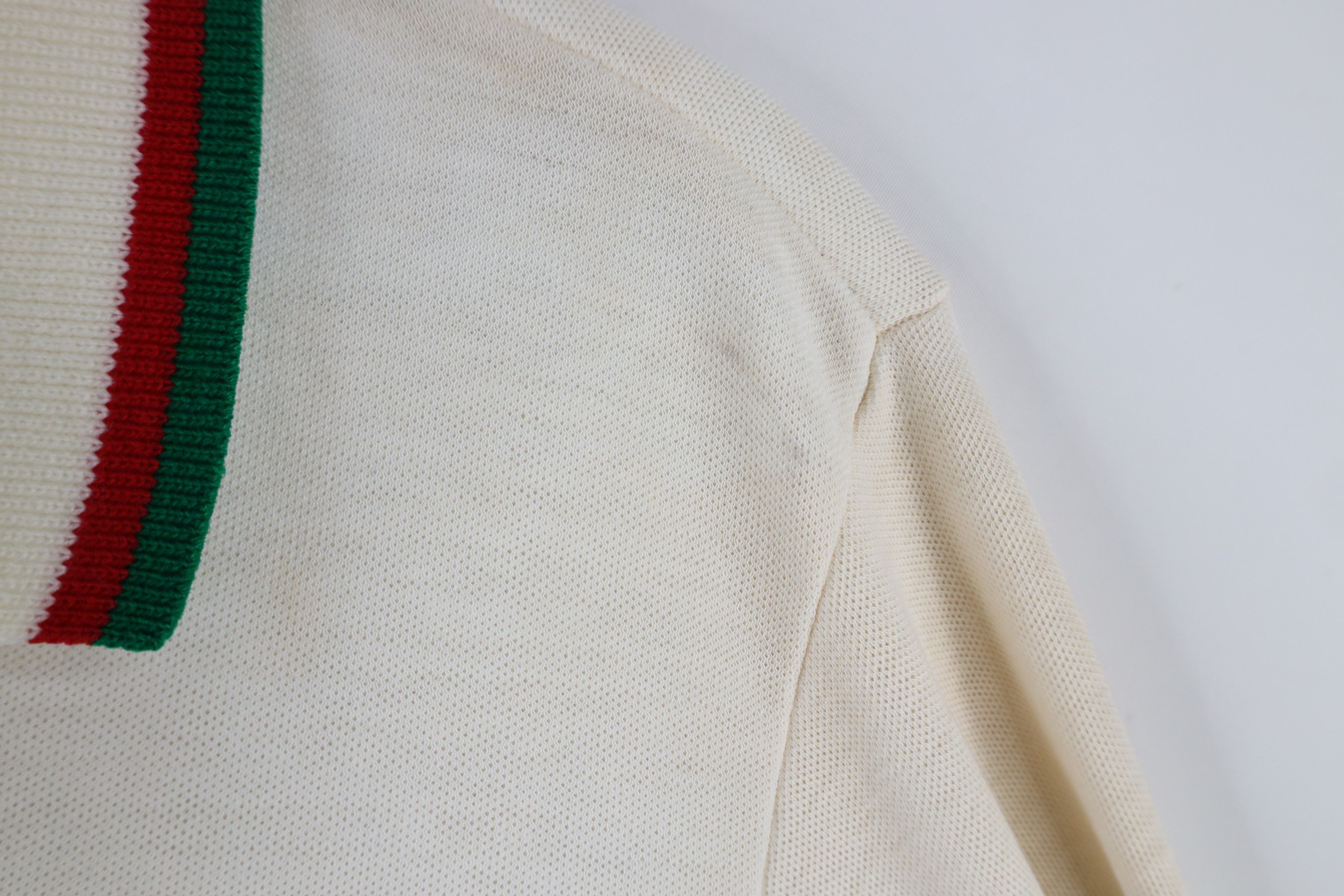 Fred Perry × Vintage Vintage 60s Fred Perry Striped Knit Collared Tennis Polo Size US S / EU 44-46 / 1 - 9 Thumbnail