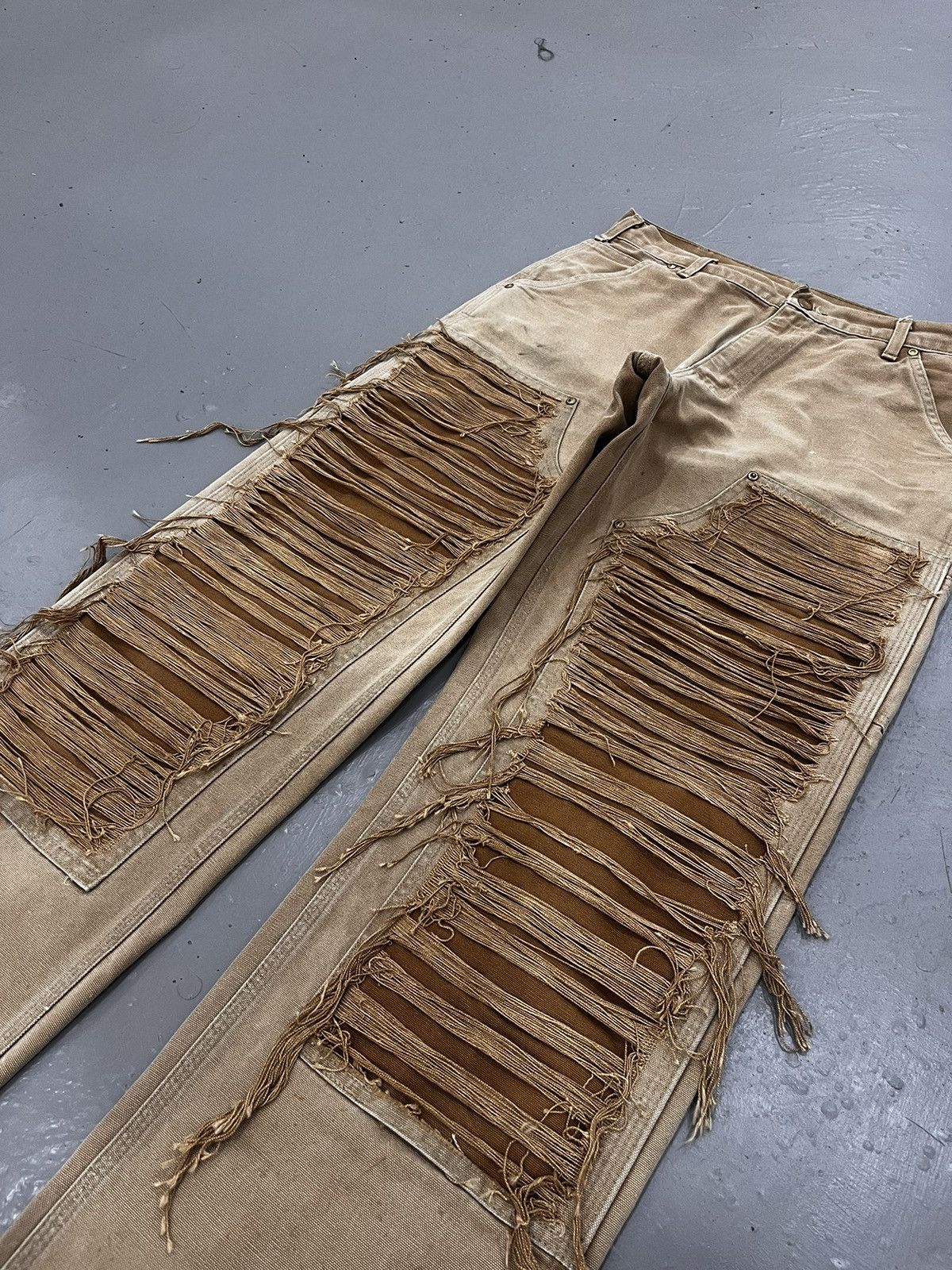 Carhartt 1 Of 1 Rework Carhartt Double knee denim Size US 32 / EU 48 - 3 Thumbnail