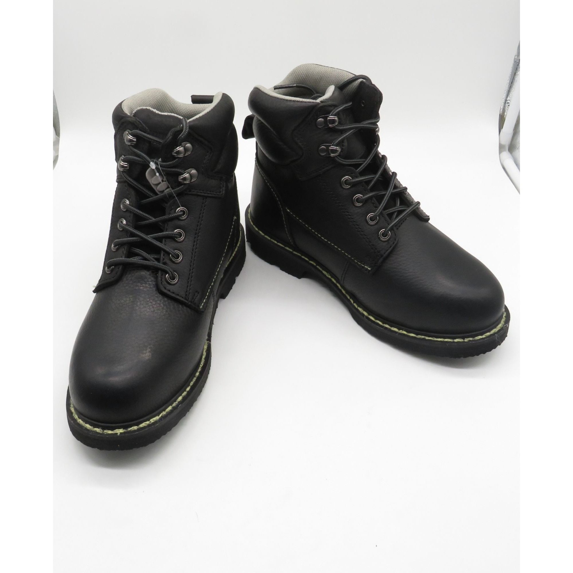 Other Iron Age Men's Black Work Boots 7 Steel Toe Durable Leather Size US 7 / EU 40 - 3 Thumbnail