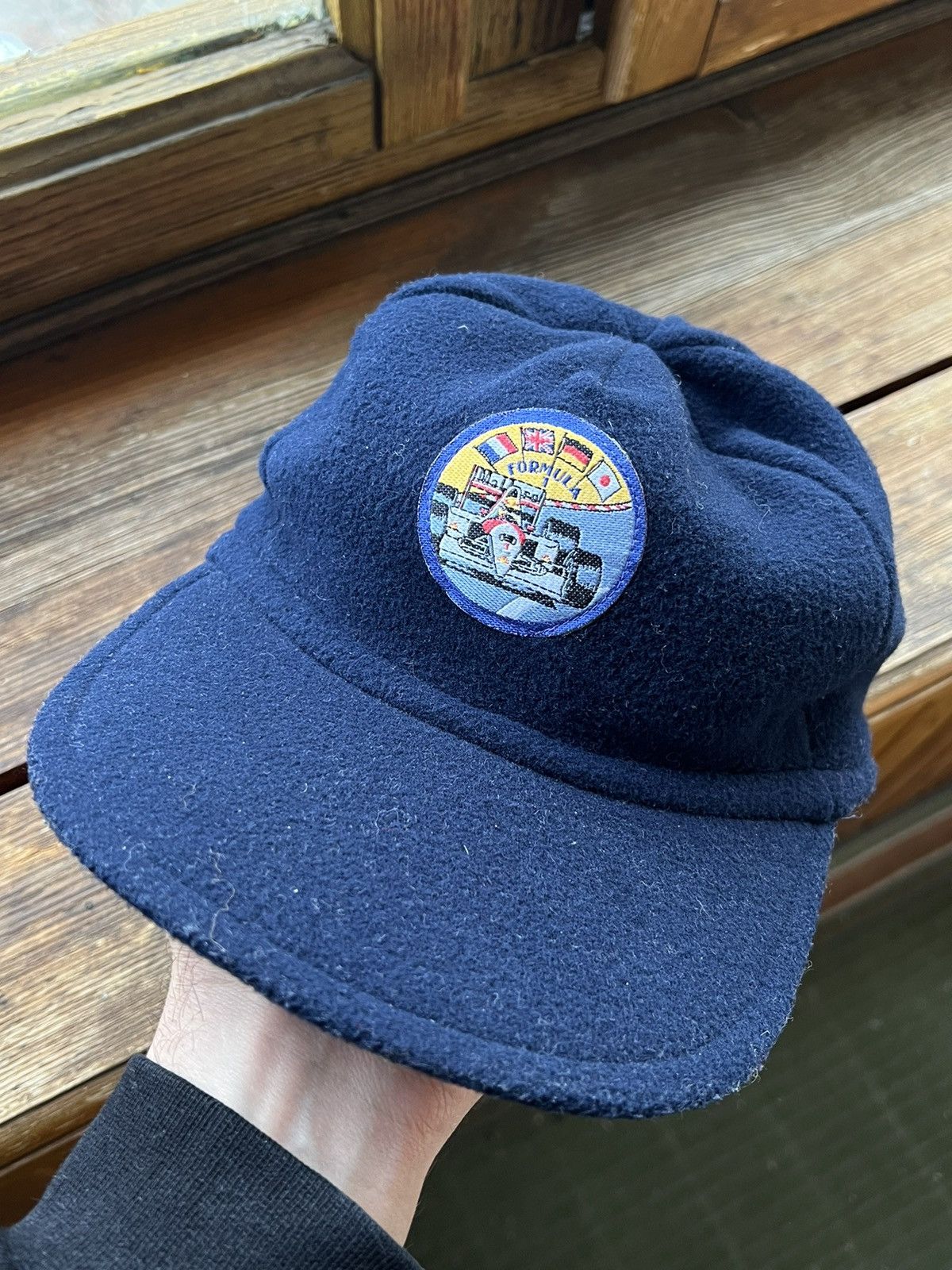 Vintage Vintage Streetwear Fleece Hat Formula 1 Y2K Size ONE SIZE - 1 Thumbnail