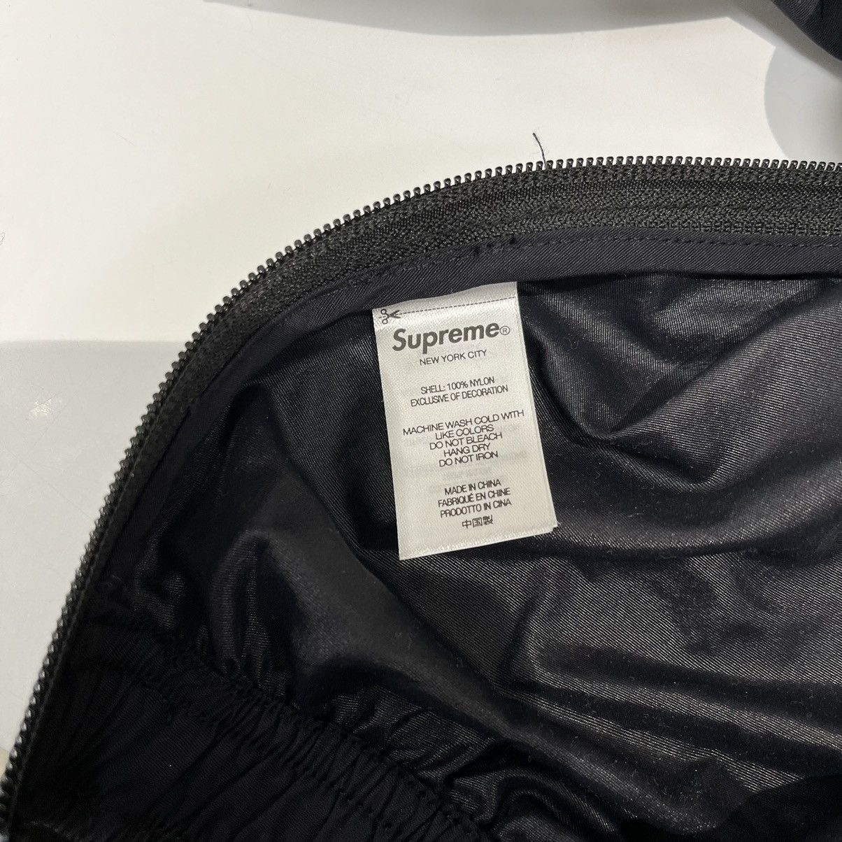Supreme Supreme Full Zip Baggy Warm Up Pants Black Size US 30 / EU 46 - 8 Thumbnail