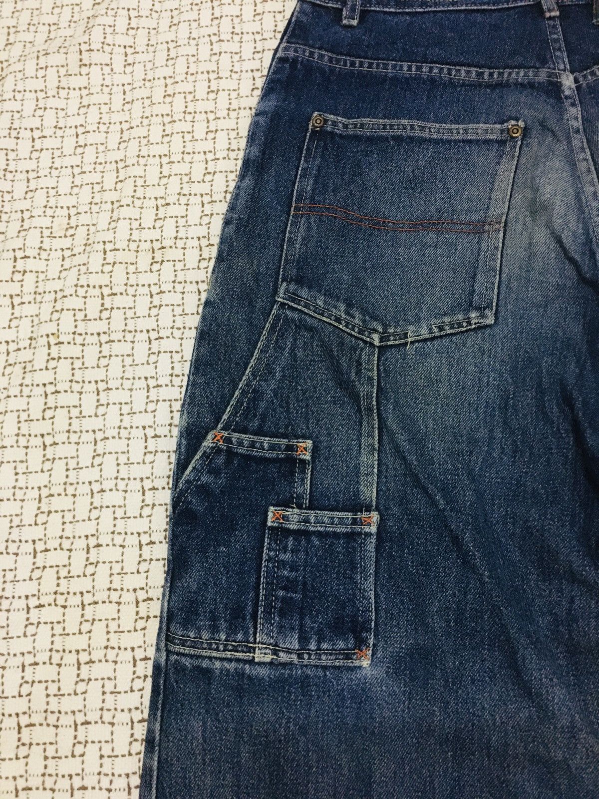 Fubu × JNCO × Triple 5 Soul A06 Triple 5 Soul NYC Distressed Baggy Jeans Size US 31 - 16 Thumbnail