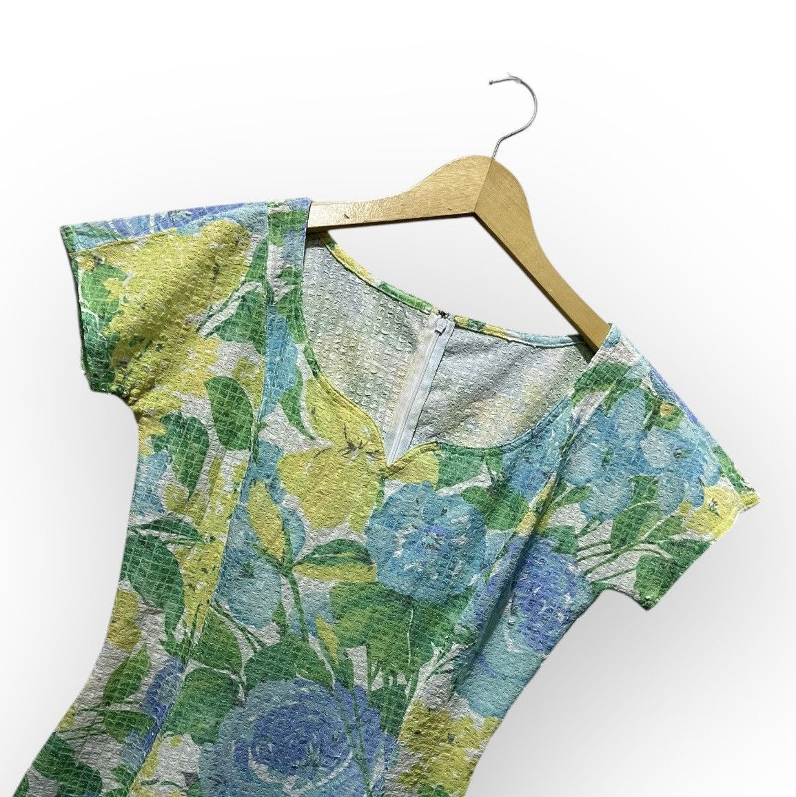 Christian Dior Monsieur × Dior × Vintage Christian Dior Floral Dress Size L / US 10 / IT 46 - 4 Thumbnail