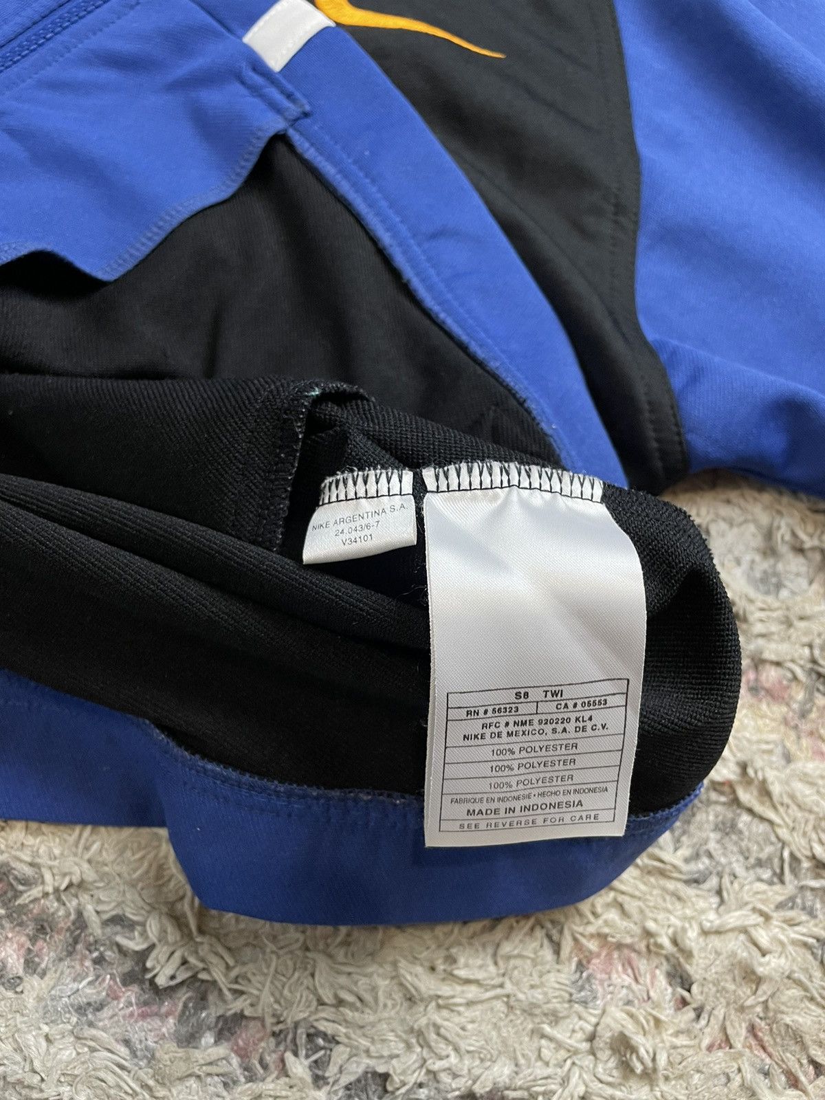 Nike × Vintage Nike swoosh streetwear vintage multi logo zip sweatshirt Size US M / EU 48-50 / 2 - 9 Thumbnail