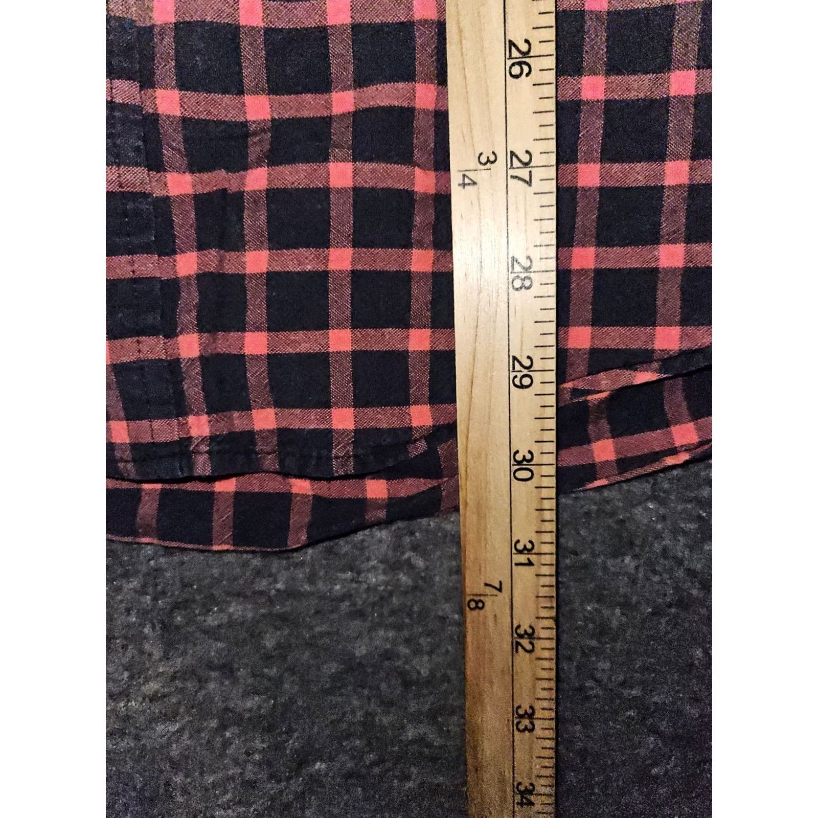 Vintage Cinch Button-Down Shirt Men L Long Sleeve Black Orange Check Cowboy Casual Size US L / EU 52-54 / 3 - 4 Thumbnail