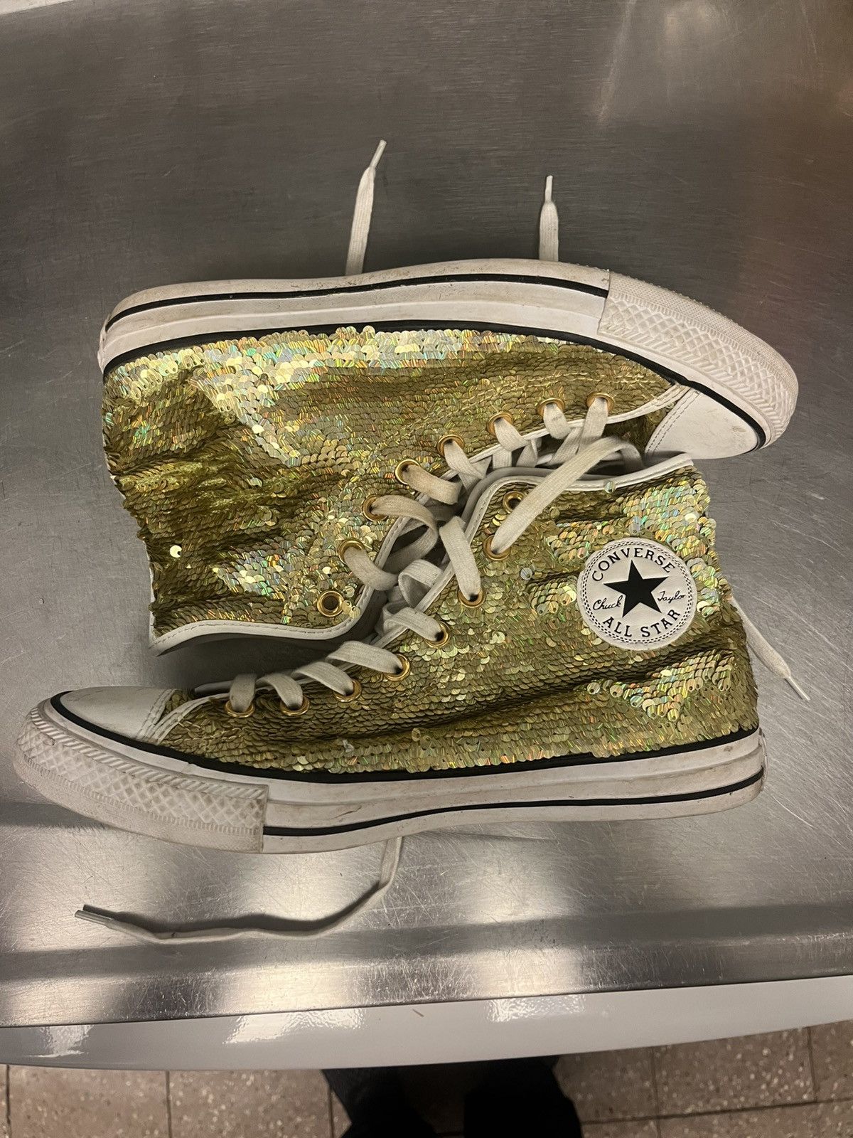 Converse Chuck Taylor All Star high-tops gold 10.5 Size US 10.5 / IT 40.5 - 1 Thumbnail