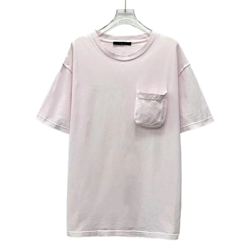 Louis Vuitton Louis Vuitton Pink Cotton Ladies T-Shirt 0089 Size L / US 10 / IT 46 - 1 Thumbnail