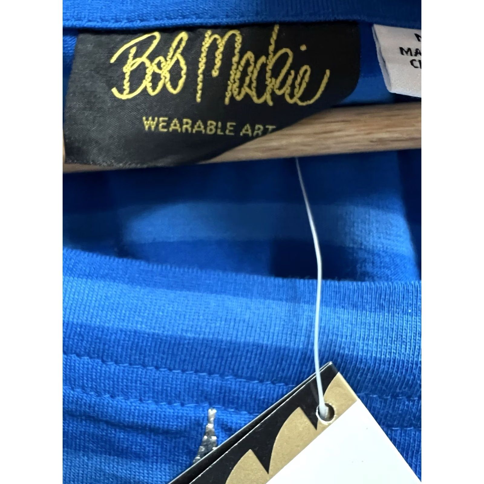 Bob Mackie Bob Mackie Sequin Embroidered Top T-Shirt Blue M Women's NWT Size M / US 6-8 / IT 42-44 - 4 Thumbnail