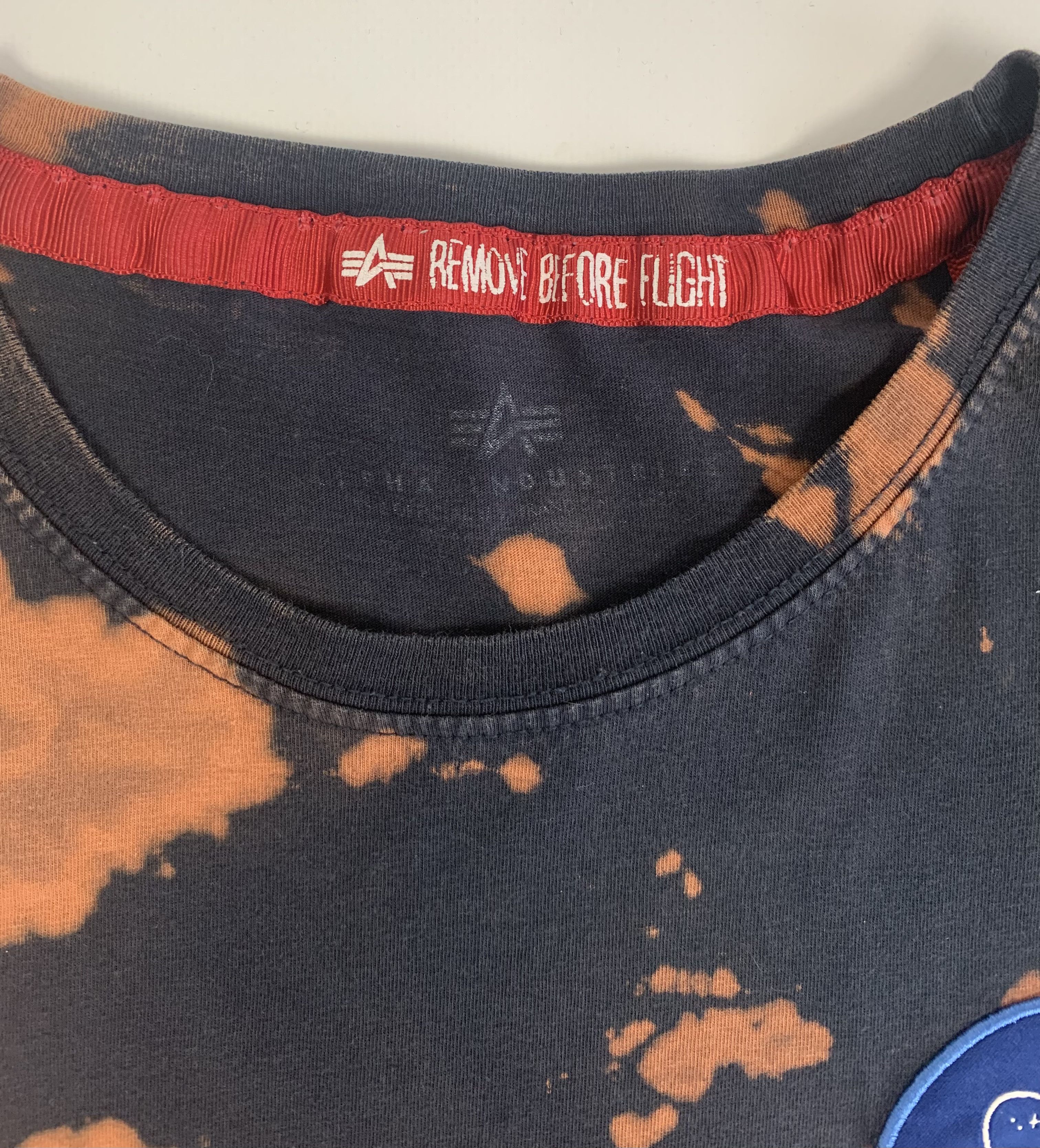 Alpha Industries × Designer CRAZY Alpha Industries NASA Custom Tie Dye Tee 1/1 Size US L / EU 52-54 / 3 - 4 Thumbnail