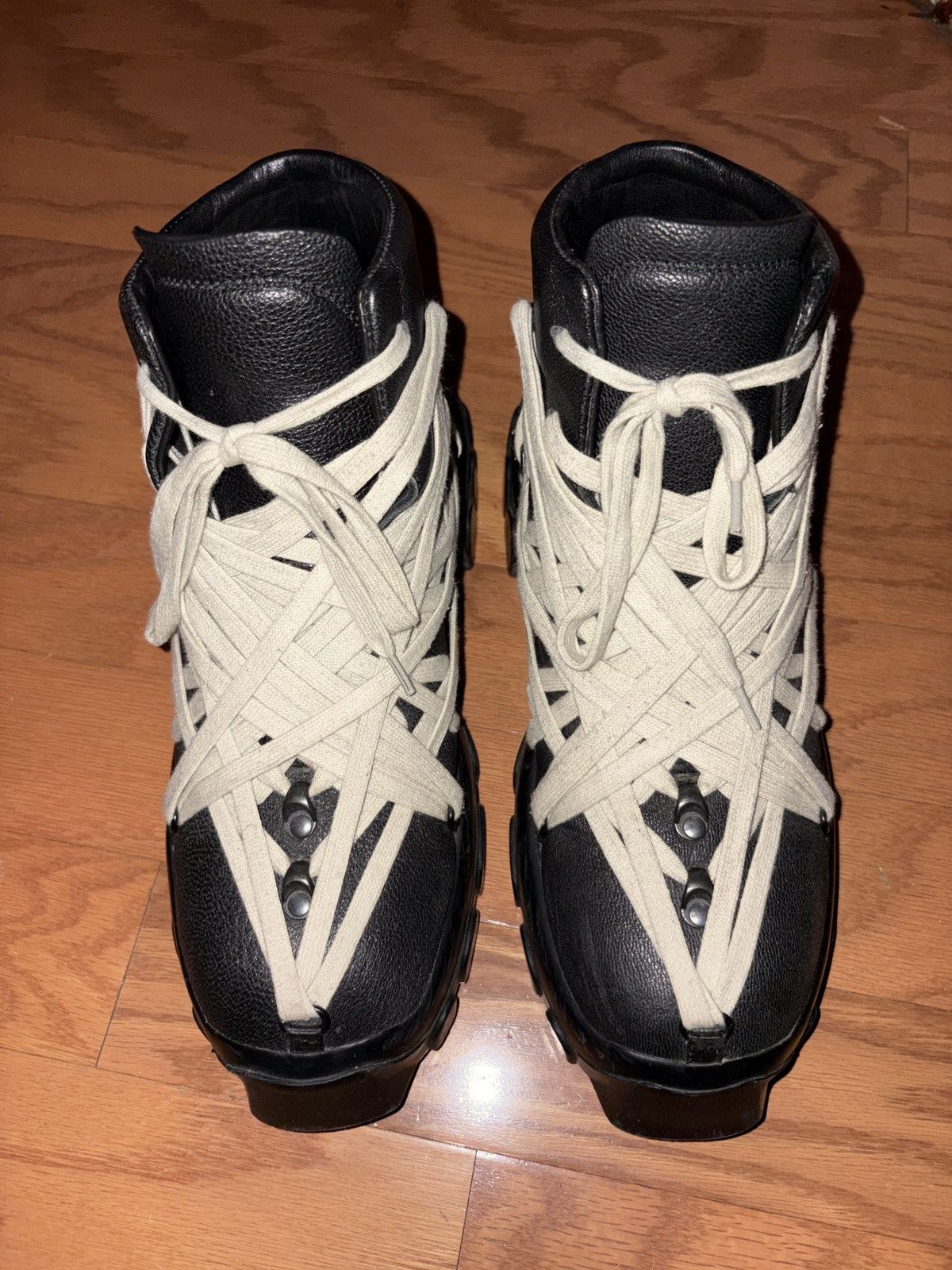 Rick Owens Rick Owens Bozo Tractor leather boots Size US 10.5 / EU 43-44 - 3 Thumbnail