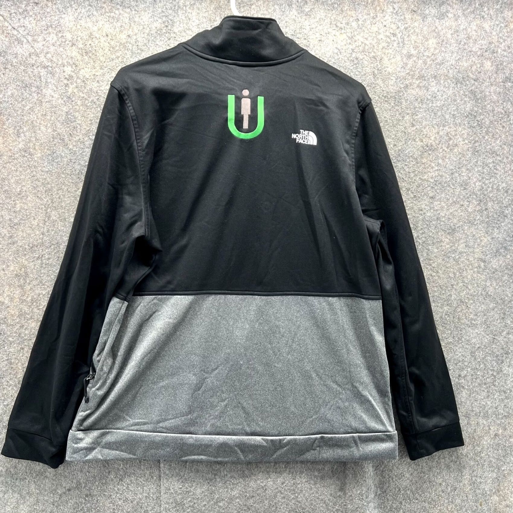 The North Face The North Face Jacket Womens XL Fleece Lined Black Gray Full Zip Outdoor TNF Size XL / US 12-14 / IT 48-50 - 2 Thumbnail