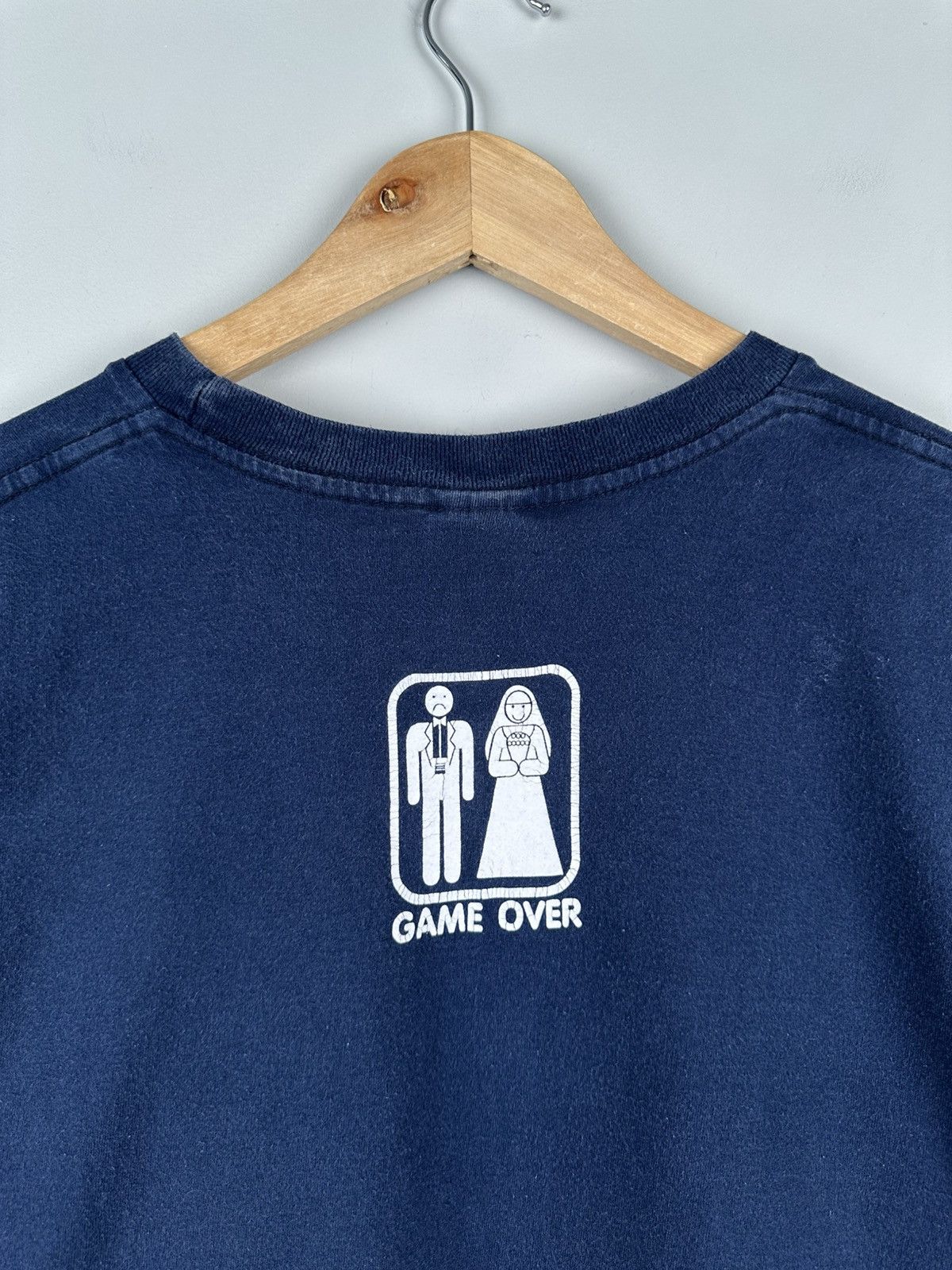 Band Tees Vintage Y2k Humor Tee Game Over Oversized Size US M / EU 48-50 / 2 - 4 Thumbnail