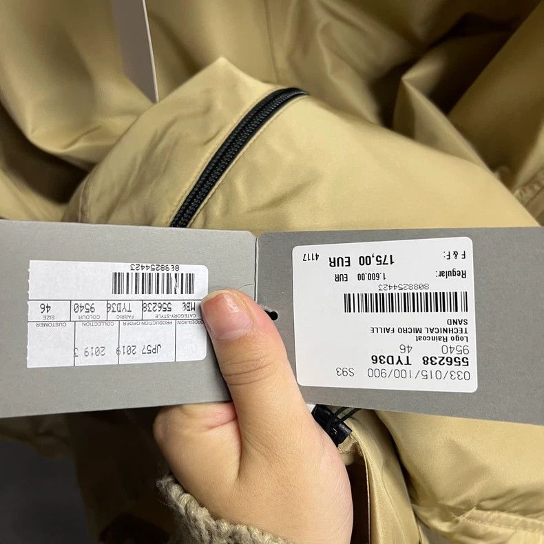 Balenciaga Balenciaga Khaki Logo Jacket-2506 Size US M / EU 48-50 / 2 - 5 Thumbnail