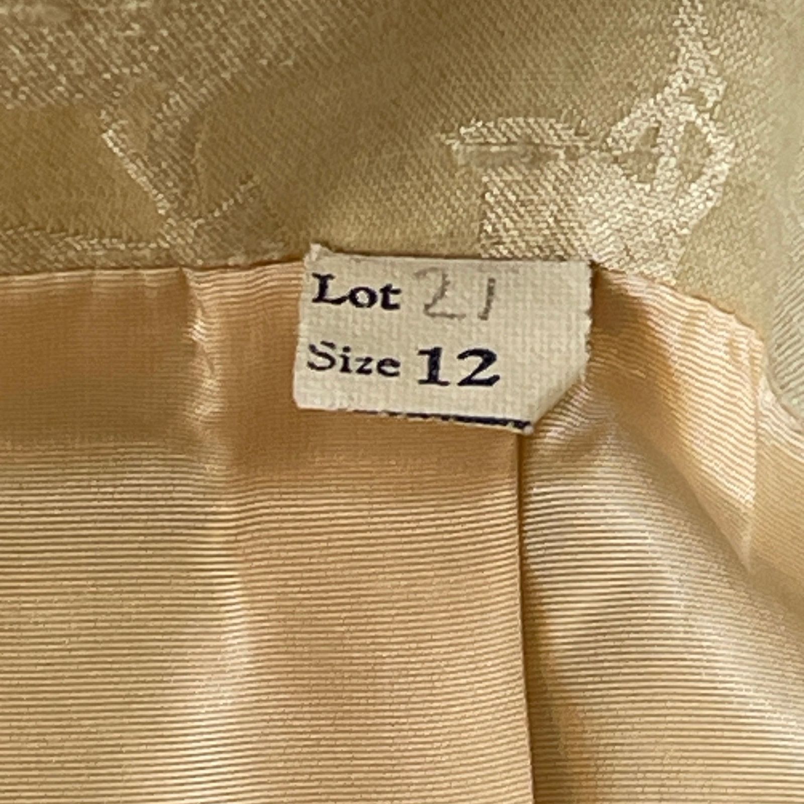 Vintage VINTAGE 60s 2 Pc Ivy Brocade Cocktail Dress Size Modern 6/8 Size S / US 4 / IT 40 - 6 Thumbnail