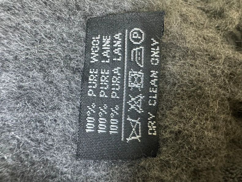 Saint Laurent Paris Saint Laurent Paris Grey cashmere scarf Size ONE SIZE - 4 Thumbnail