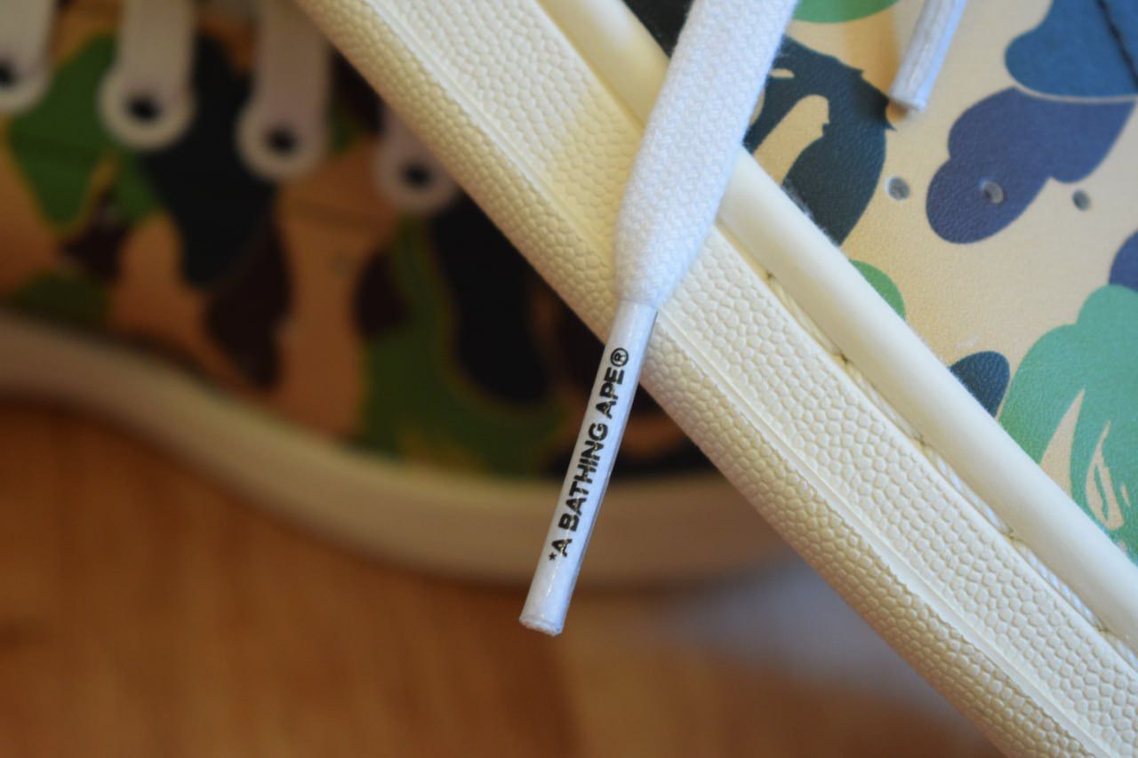 Bape Bape x Adidas Stan Smith Size US 6.5 / EU 39-40 - 8 Thumbnail